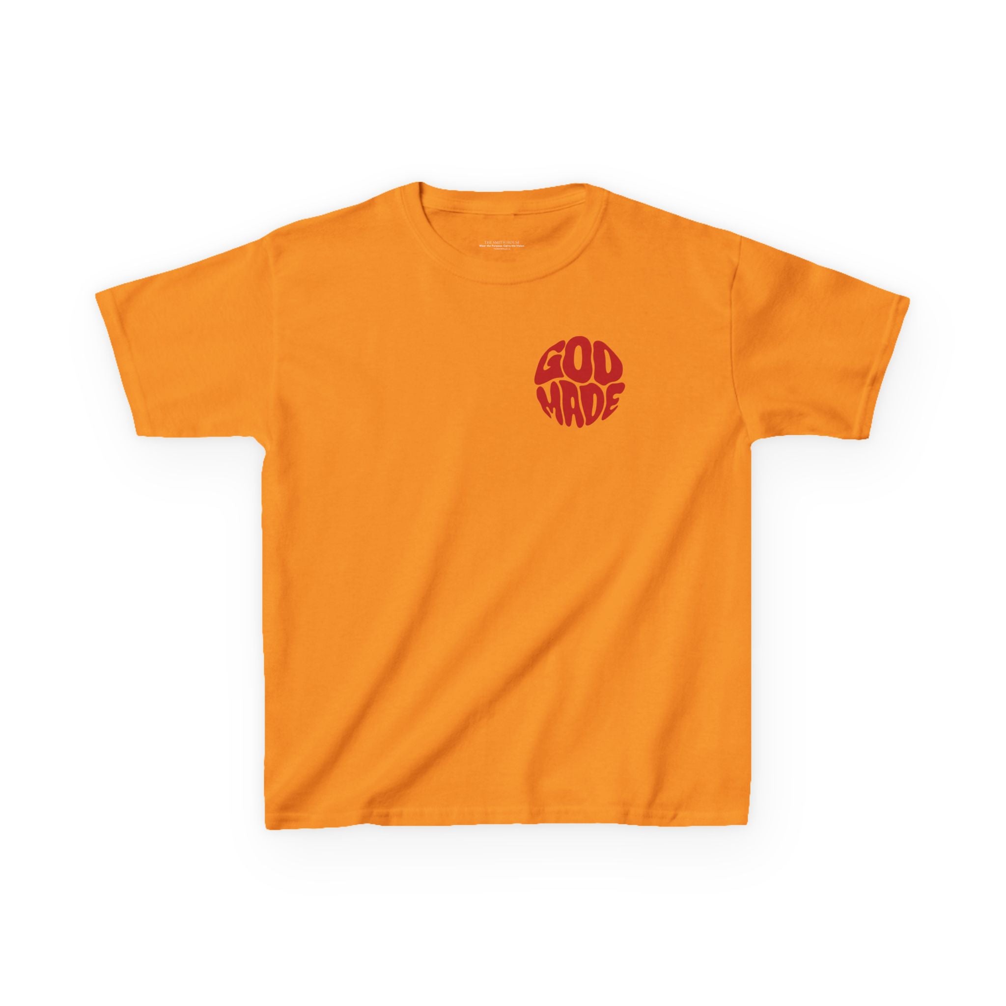 Kids Graphic Tee - 'God Made' Design, Perfect for Birthdays, Family Events, Everyday Wear, Unisex, Playful Style