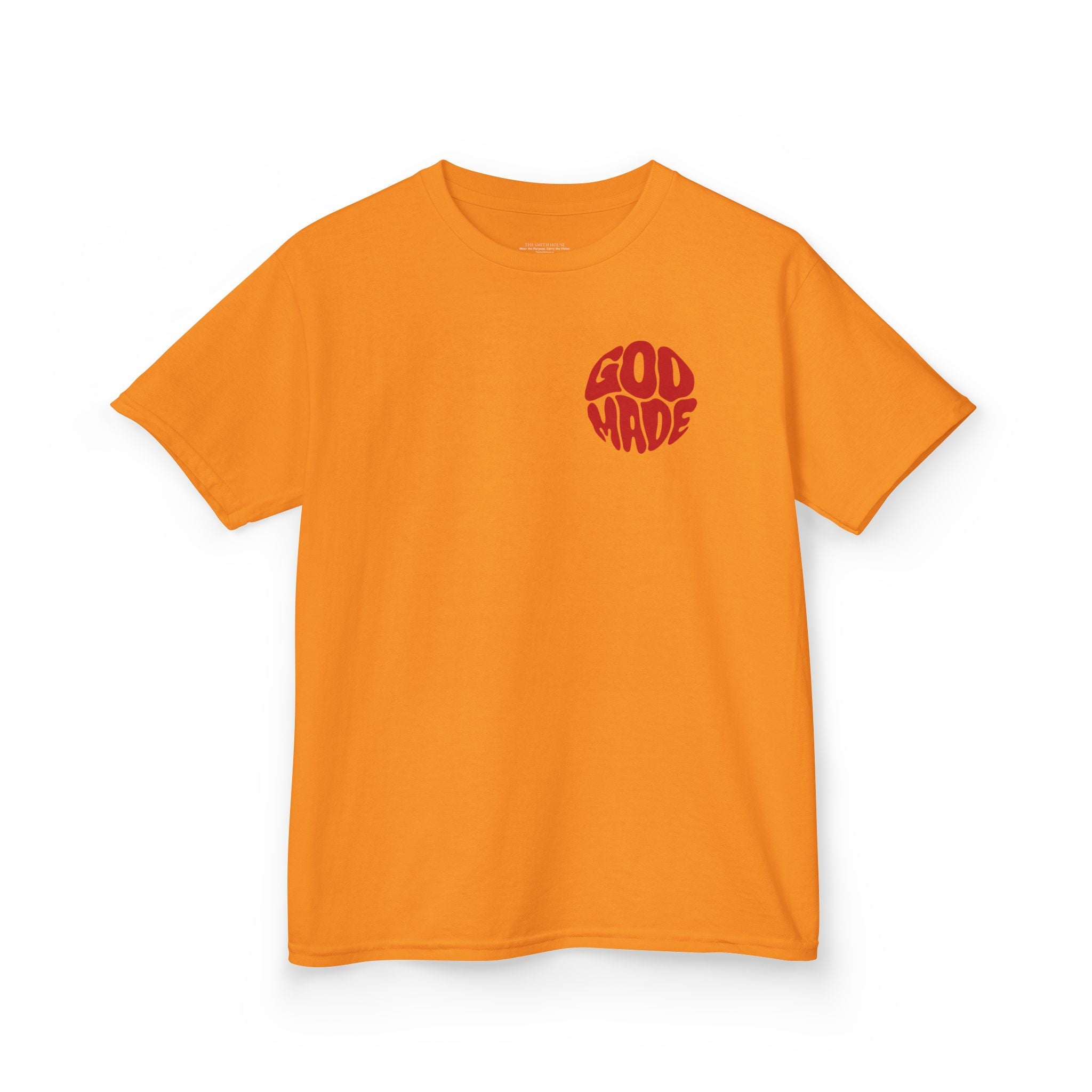 Kids Graphic Tee - 'God Made' Design, Perfect for Birthdays, Family Events, Everyday Wear, Unisex, Playful Style