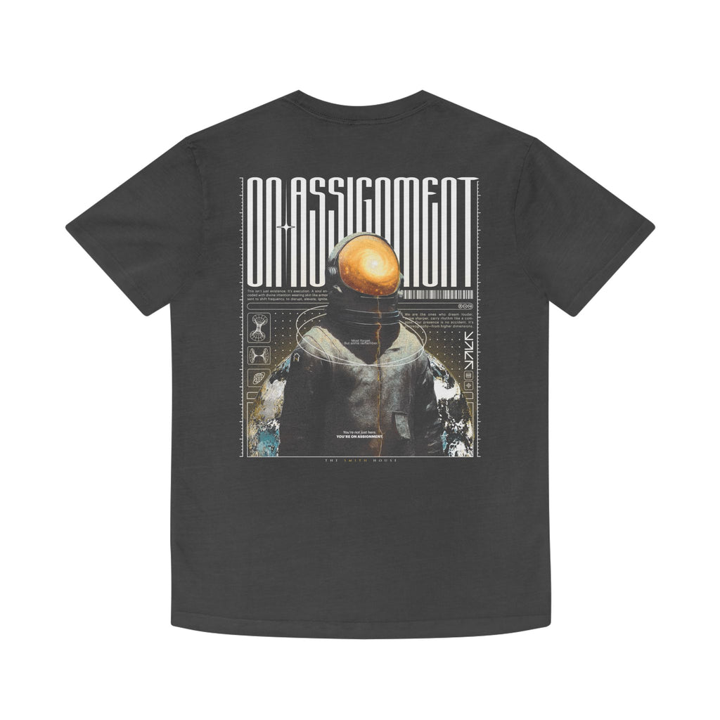 Unisex Faded Graphic Tee - Casual, Trendy, Perfect for Everyday Wear, Gifts for Friends, Collectors, or Space Enthusiasts