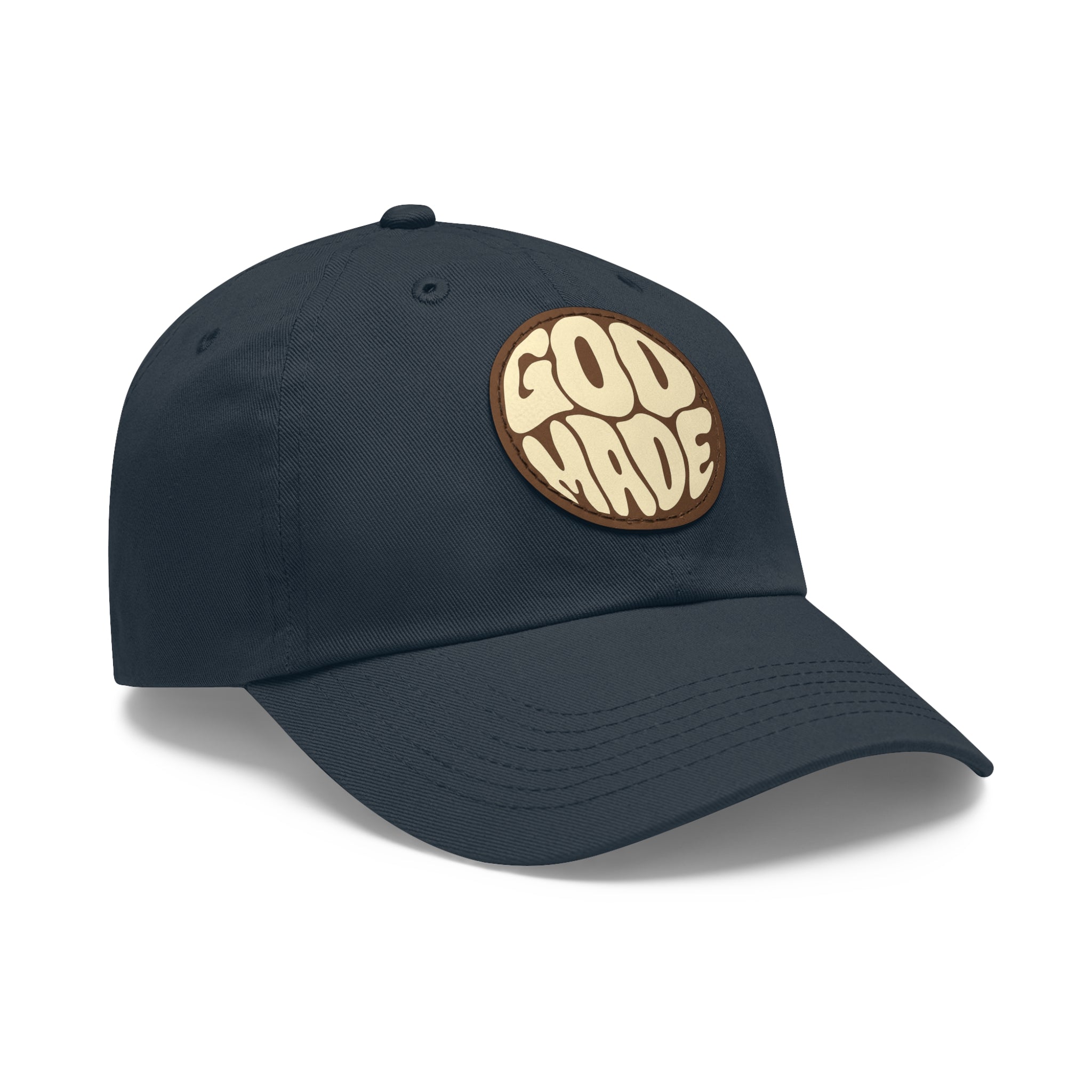 God Made Leather Patch Dad Hat, Casual Cap for Everyday Wear, Perfect Gift for Dads and Nature Lovers, Summer Accessory, Adjustable [...]