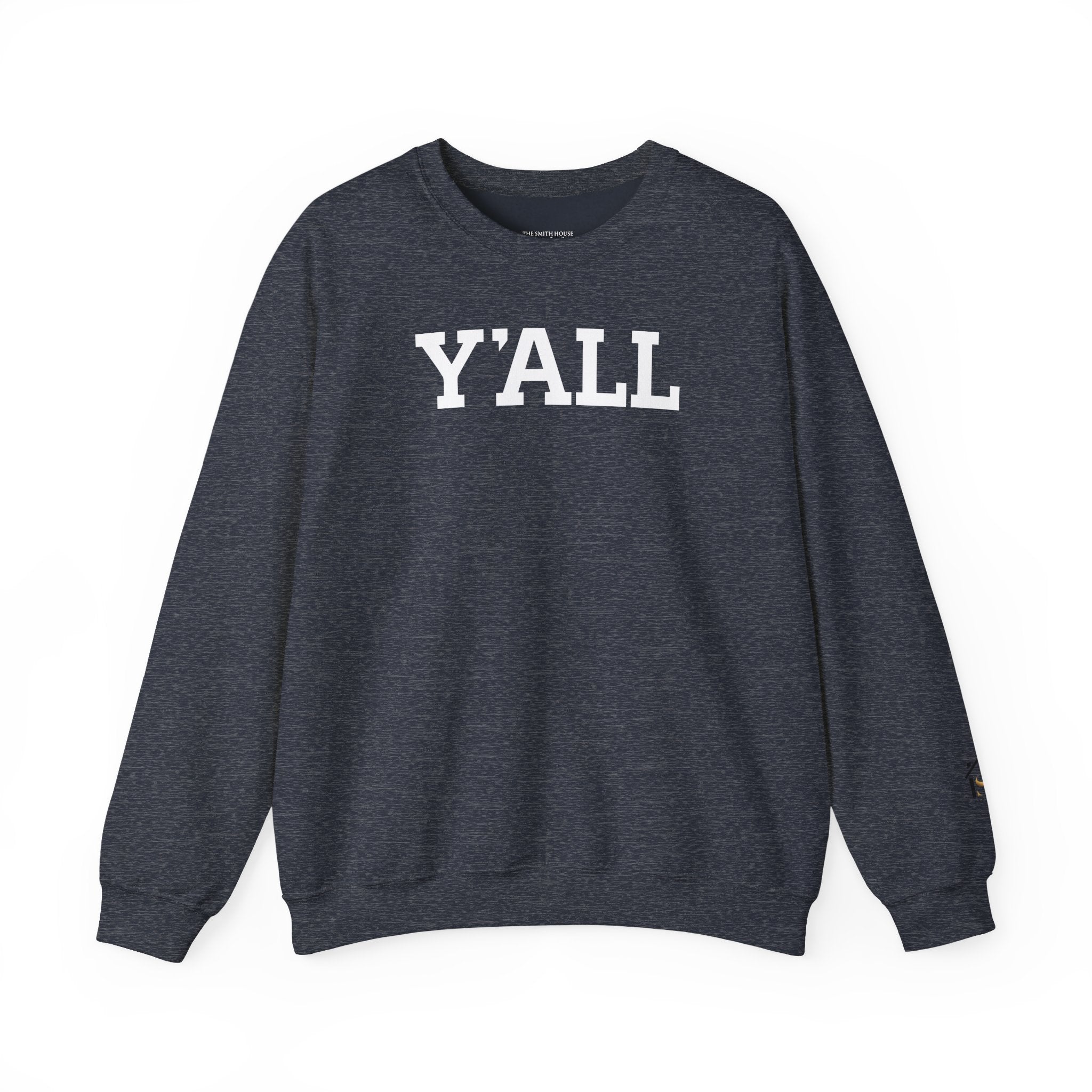 Y'ALL Crewneck Sweatshirt - Cozy Southern Collegiate Pullover