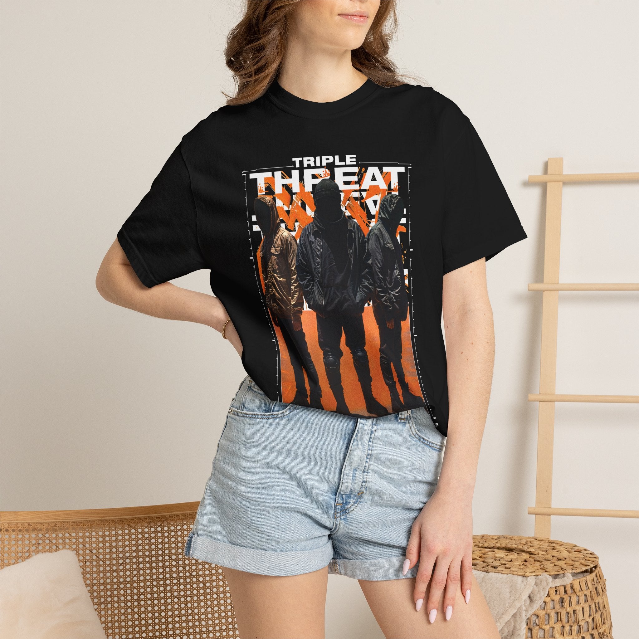 Triple Threat Unisex T-shirt