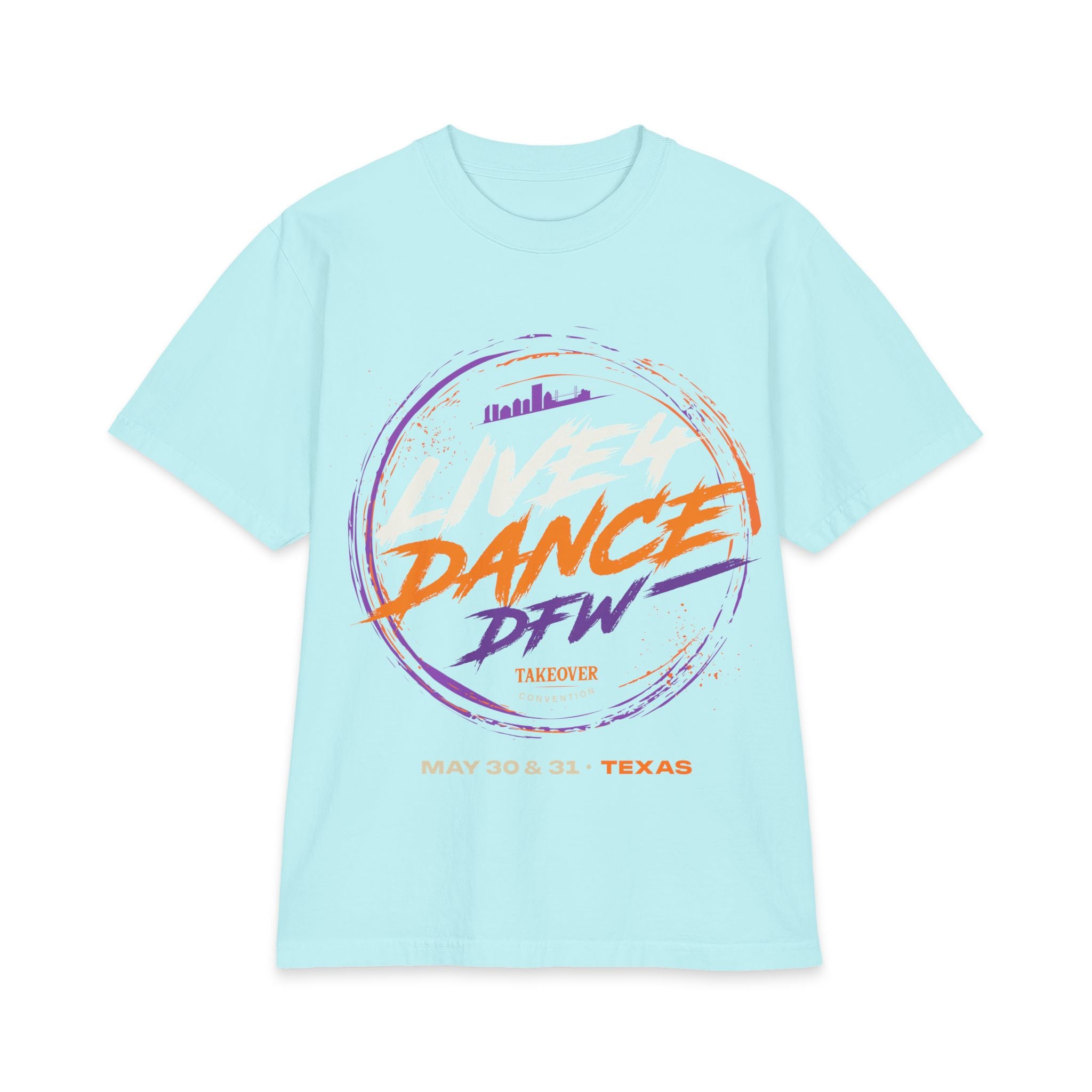 Live 4 Dance DFW Takeover T-Shirt — Live4LoveCharities Dance Convention Shirt