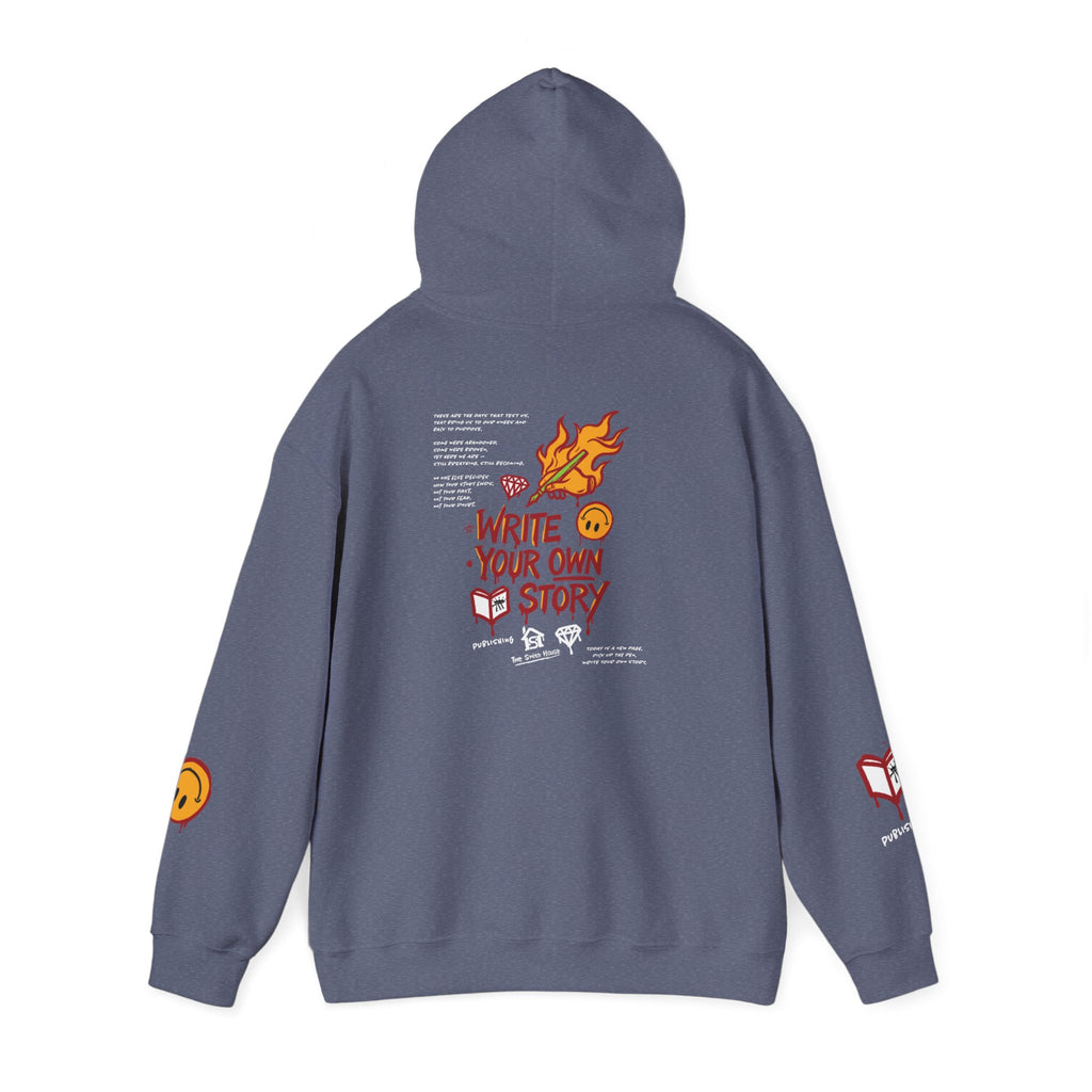 Hoodie — "Write Your Own Story" Inspirational Graphic Hoodie