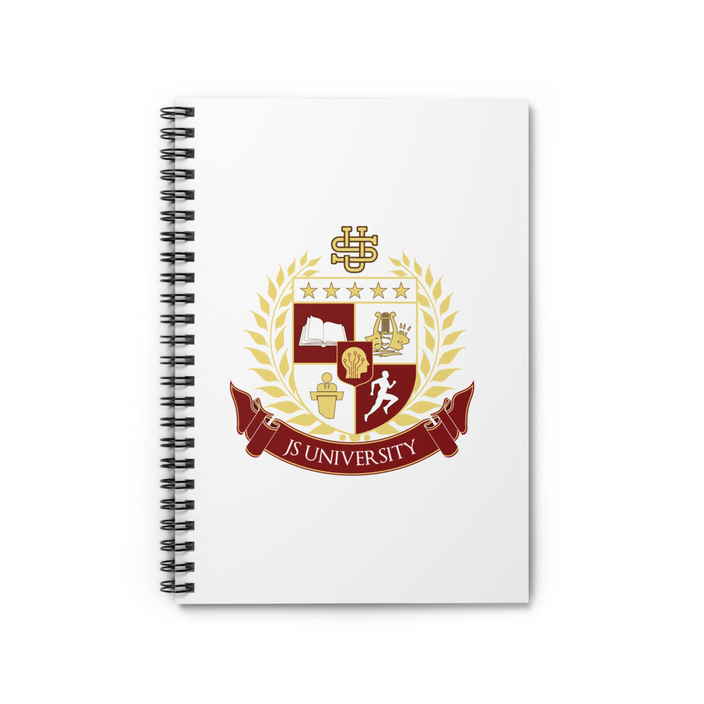JS University Spiral Notebook - Ruled Line