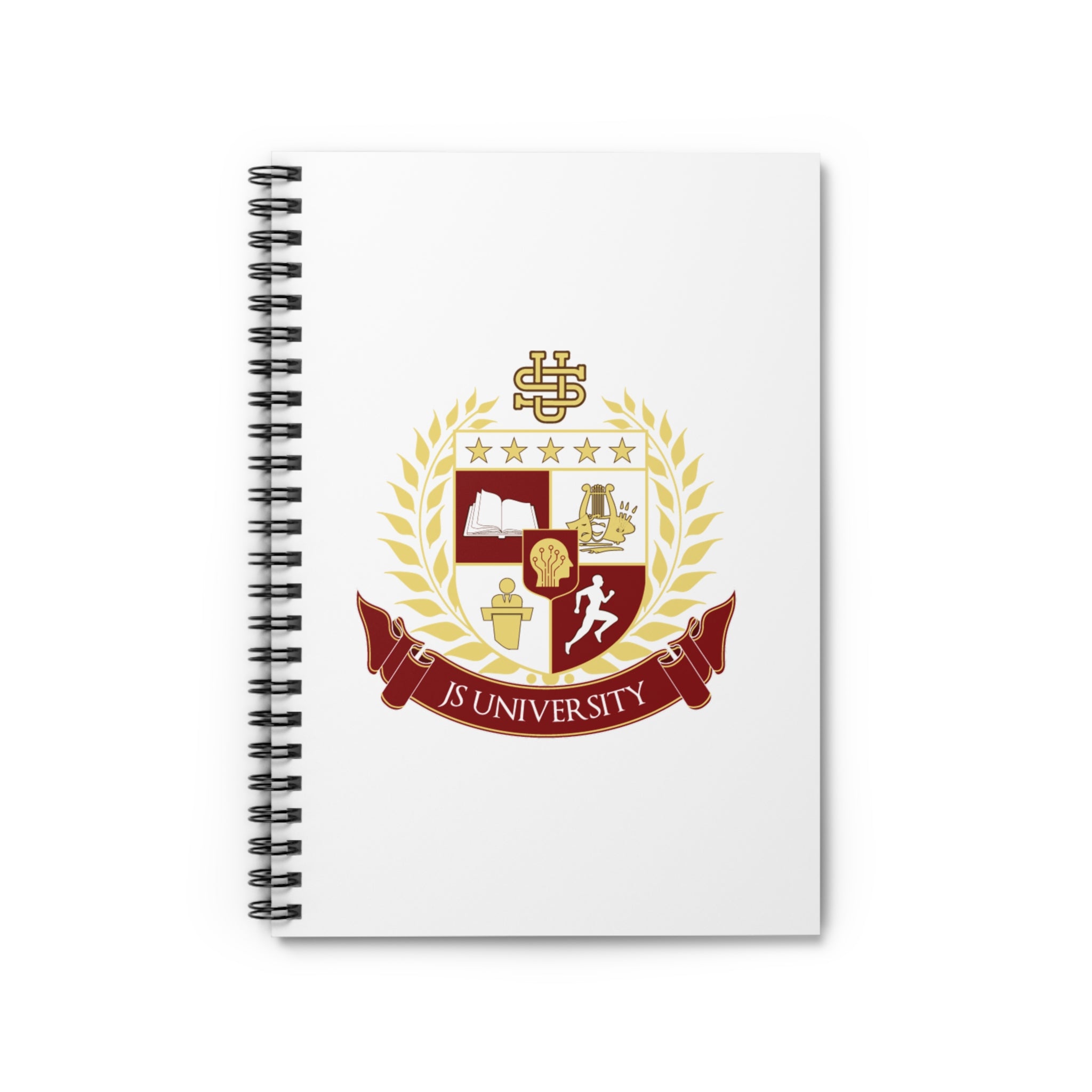 JS University Spiral Notebook - Ruled Line