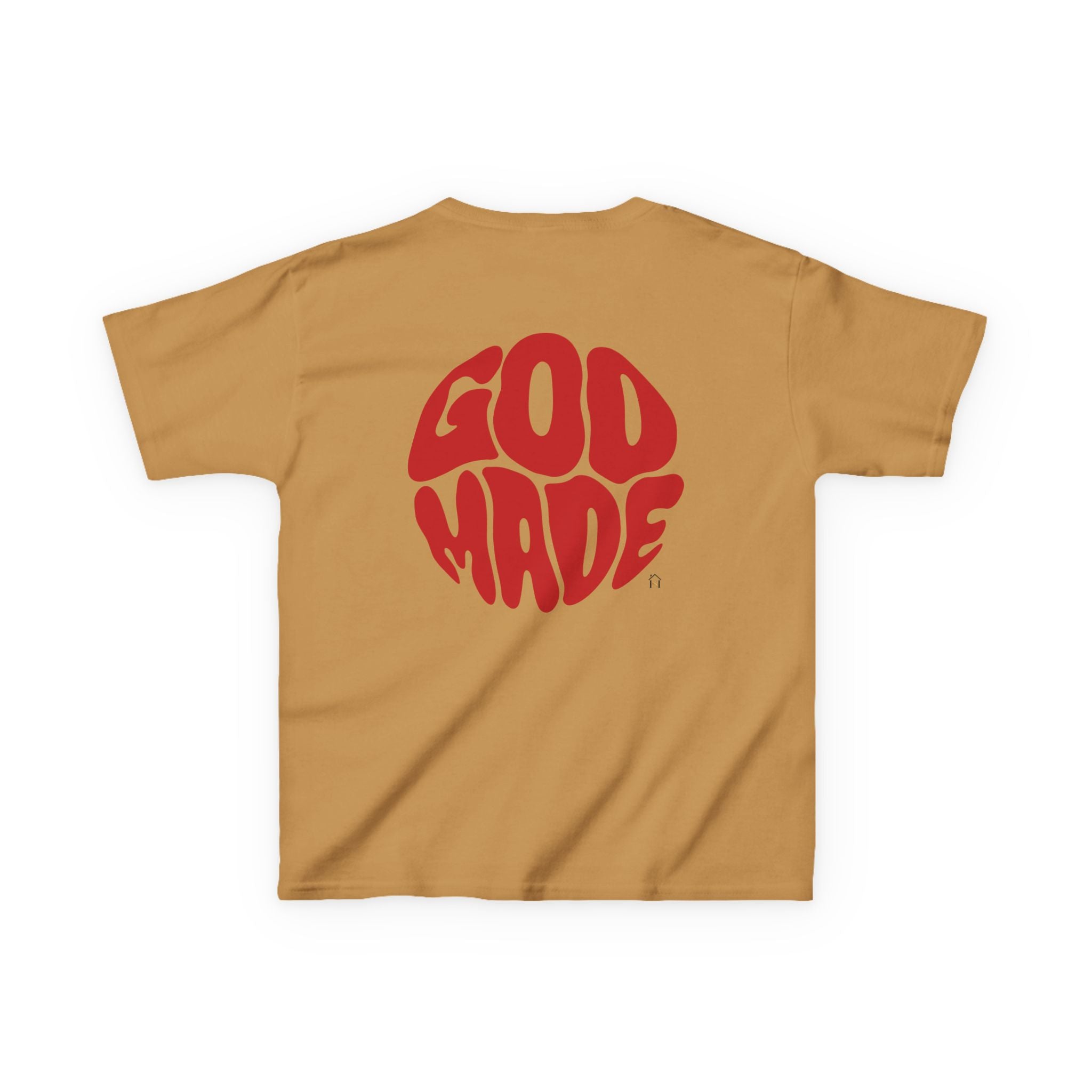 Kids Graphic Tee - 'God Made' Design, Perfect for Birthdays, Family Events, Everyday Wear, Unisex, Playful Style