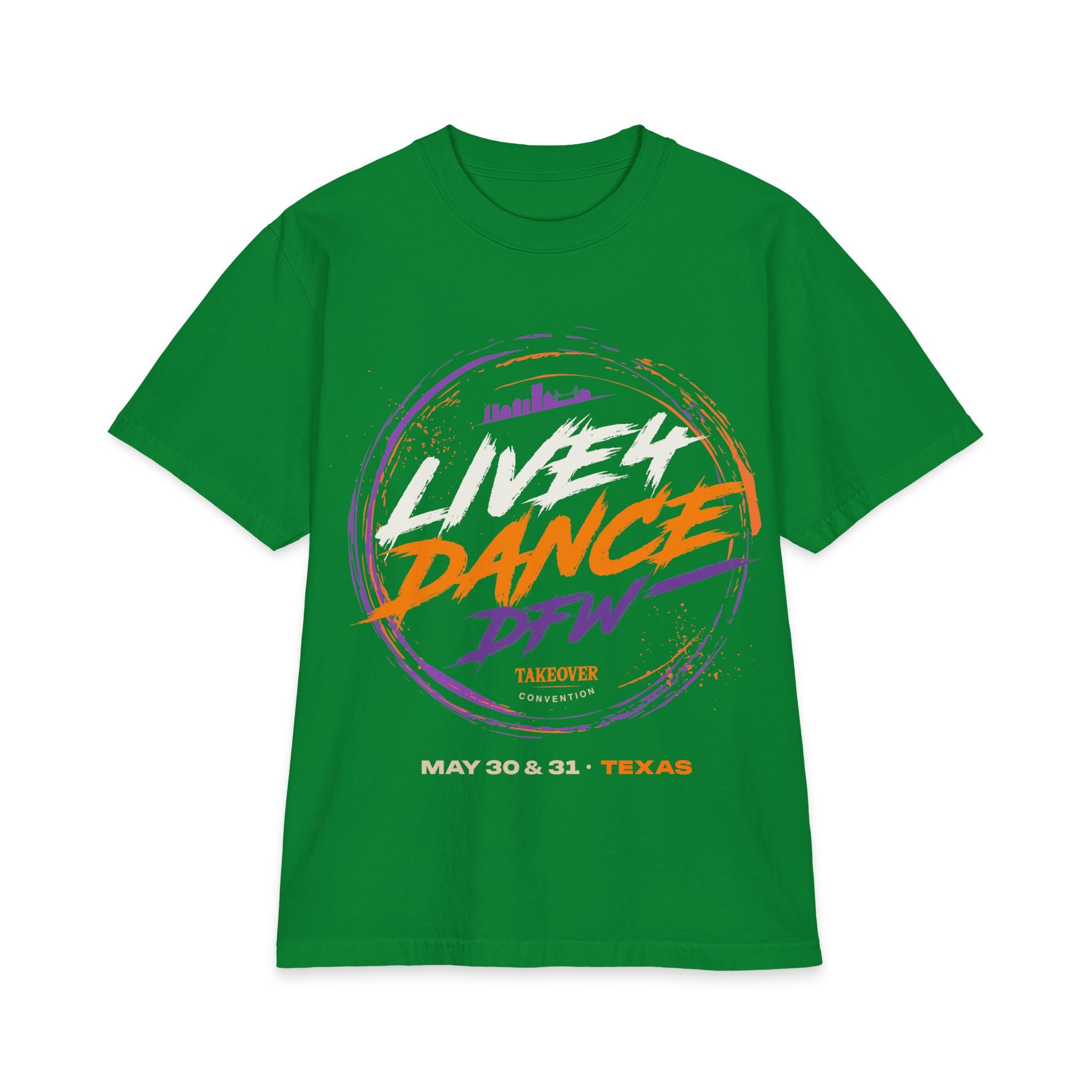 Live 4 Dance DFW Takeover T-Shirt — Live4LoveCharities Dance Convention Shirt