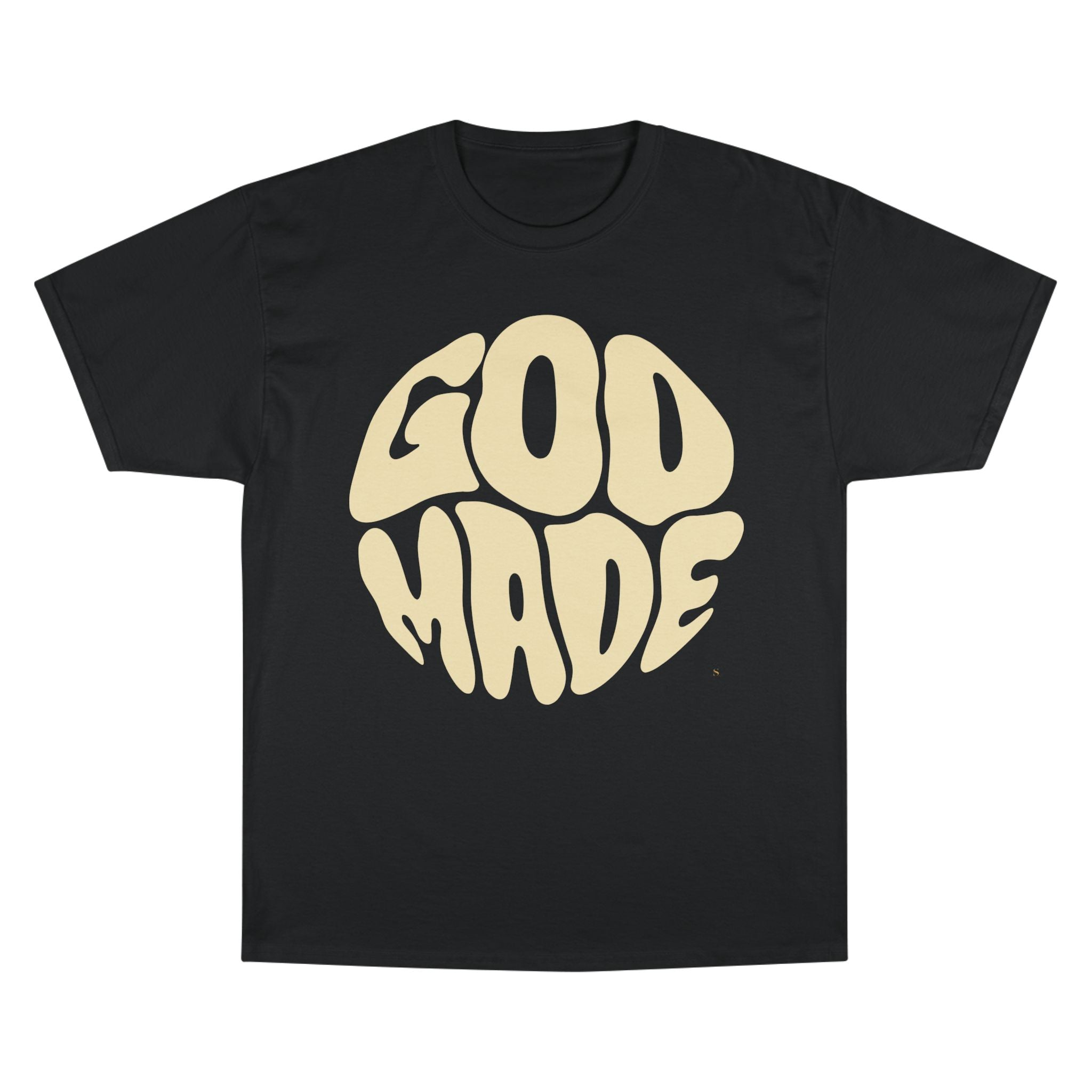God Made Champion T-Shirt, Casual Wear, Gift for Believers, Inspirational Tee, Everyday Comfort