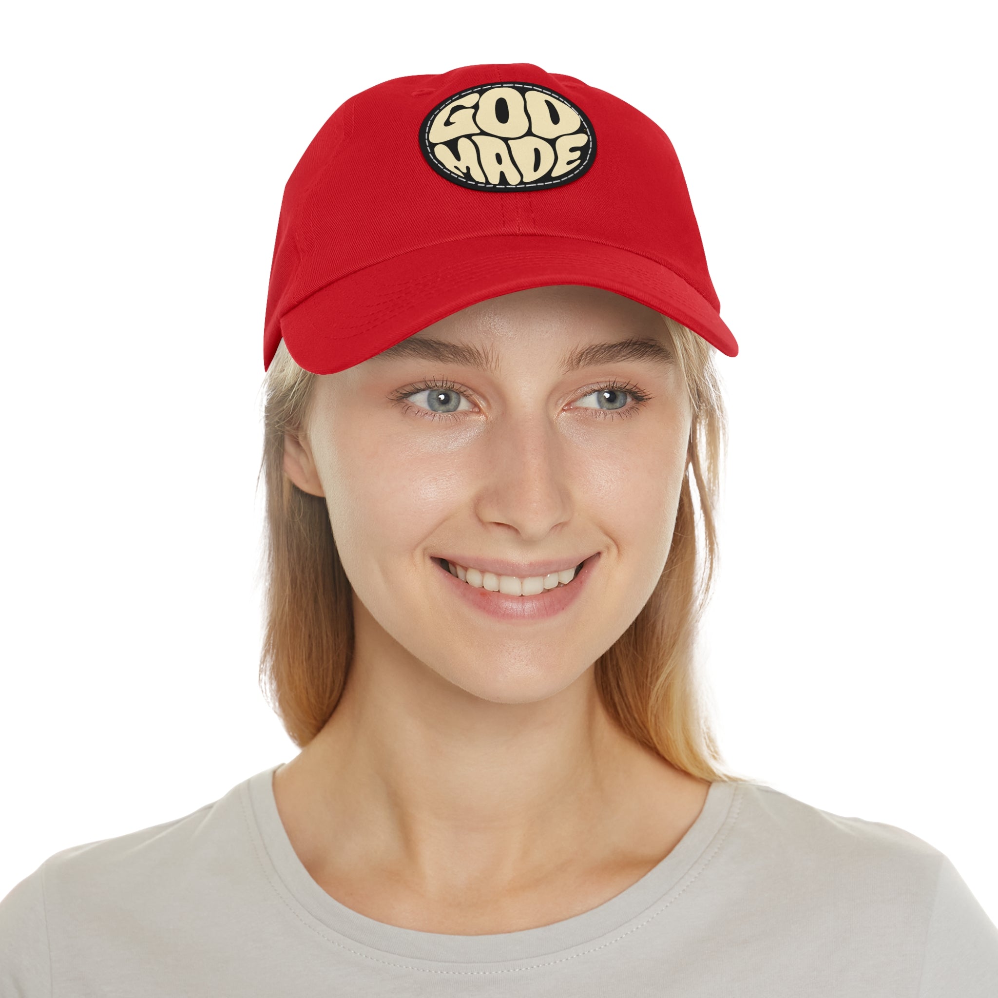 God Made Leather Patch Dad Hat, Casual Cap for Everyday Wear, Perfect Gift for Dads and Nature Lovers, Summer Accessory, Adjustable [...]