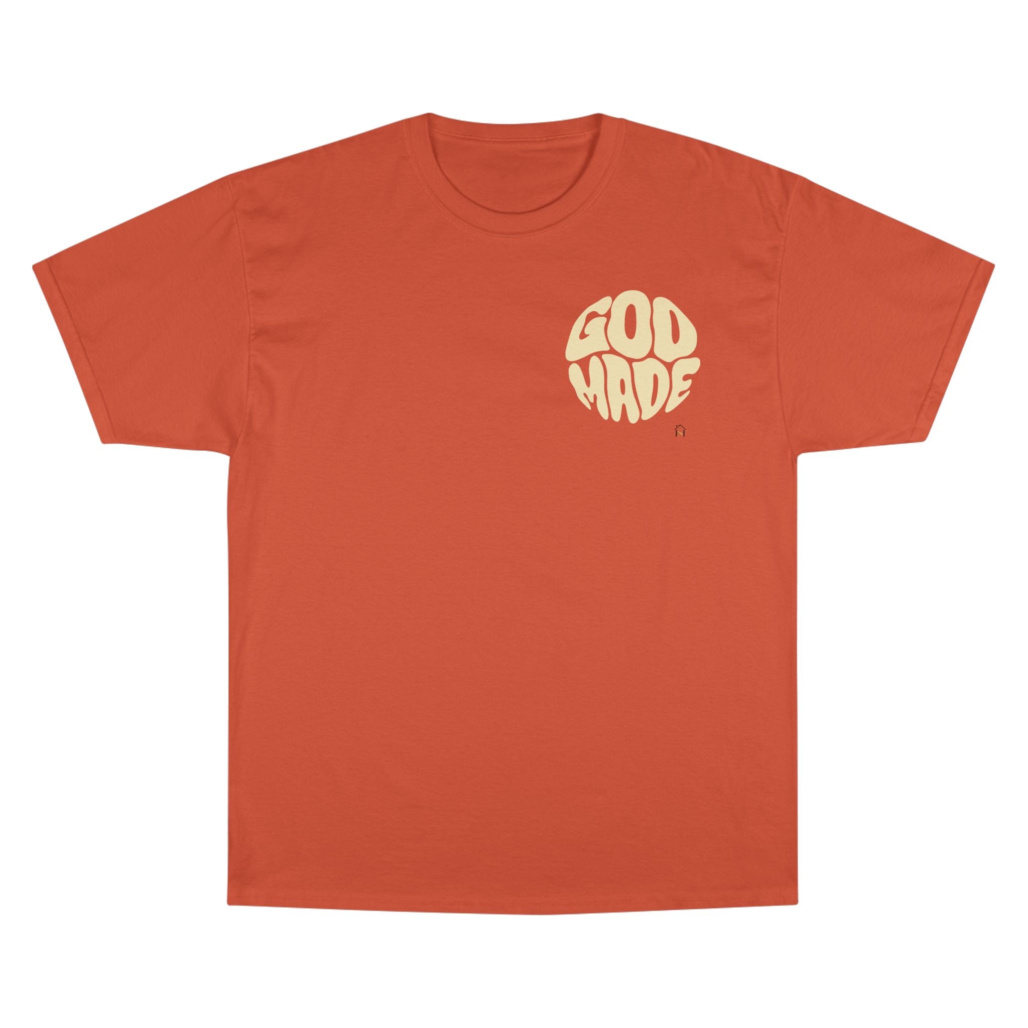 God Made Champion T-Shirt, Casual Wear, Gift for Believers, Inspirational Tee, Everyday Comfort