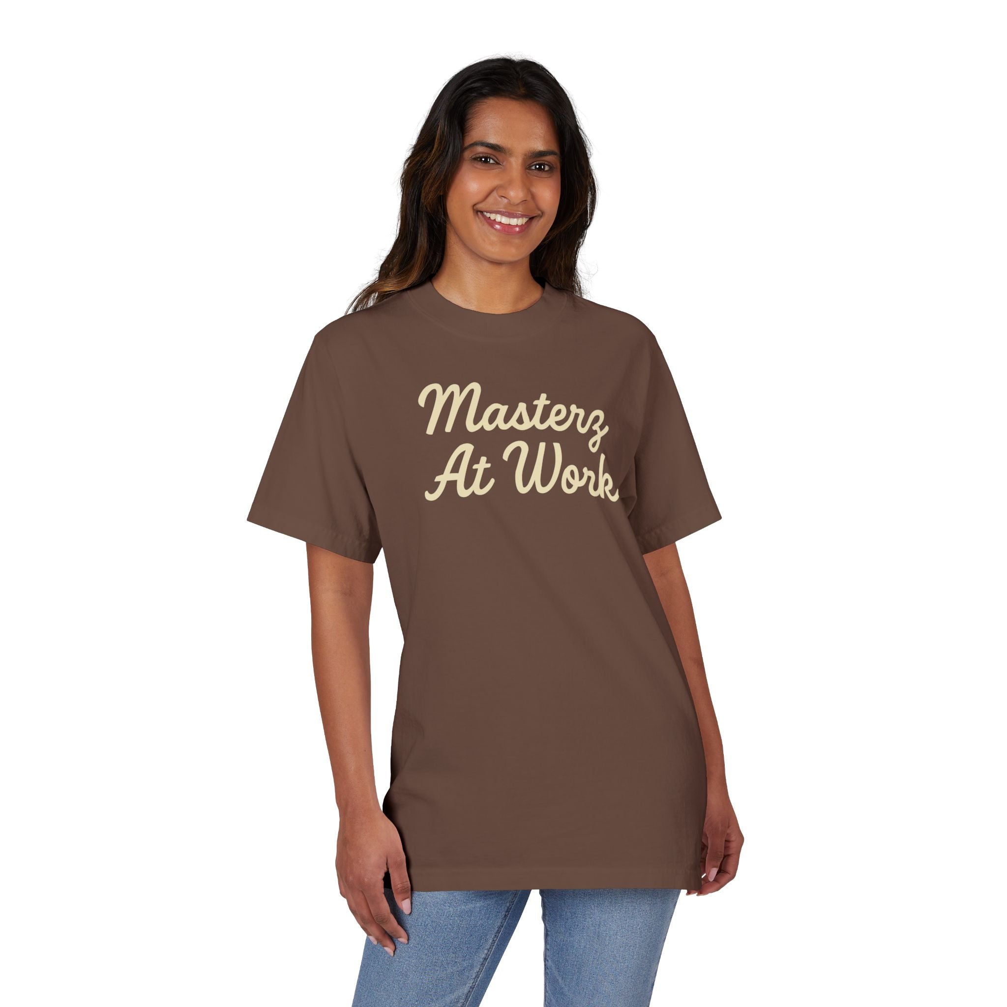 Unisex Garment-Dyed Drop-Shoulder T-Shirt
