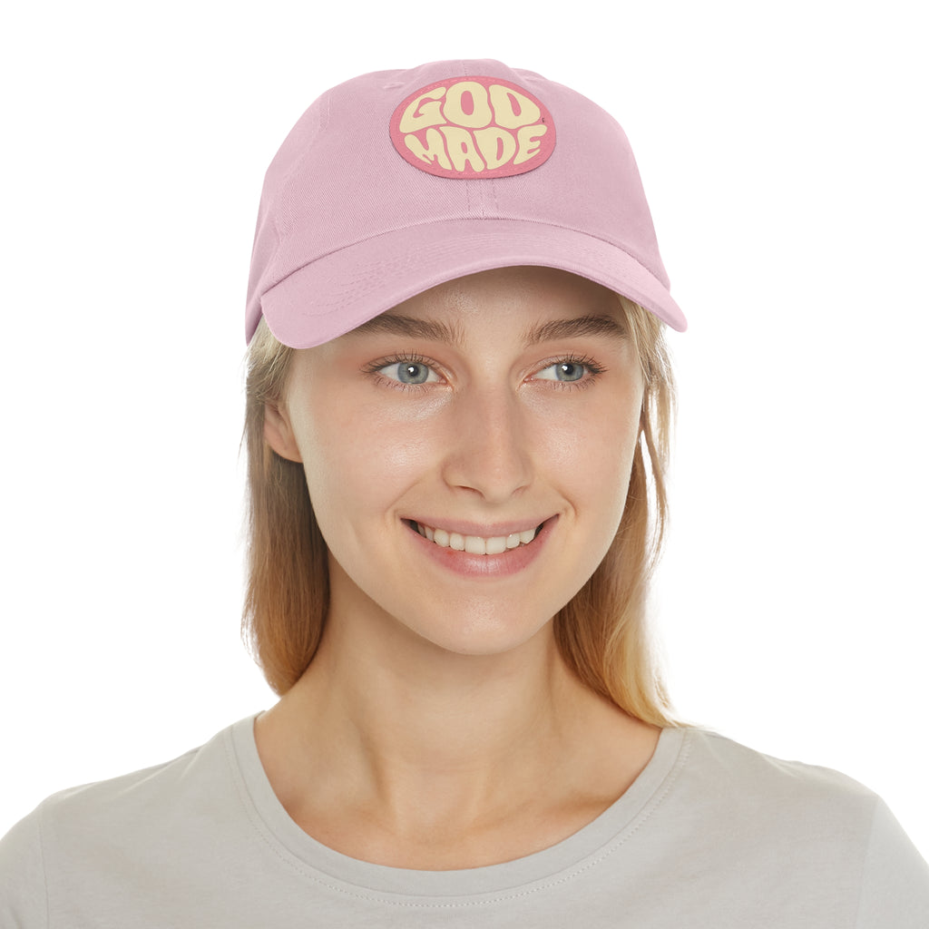 God Made Leather Patch Dad Hat, Casual Cap for Everyday Wear, Perfect Gift for Dads and Nature Lovers, Summer Accessory, Adjustable [...]