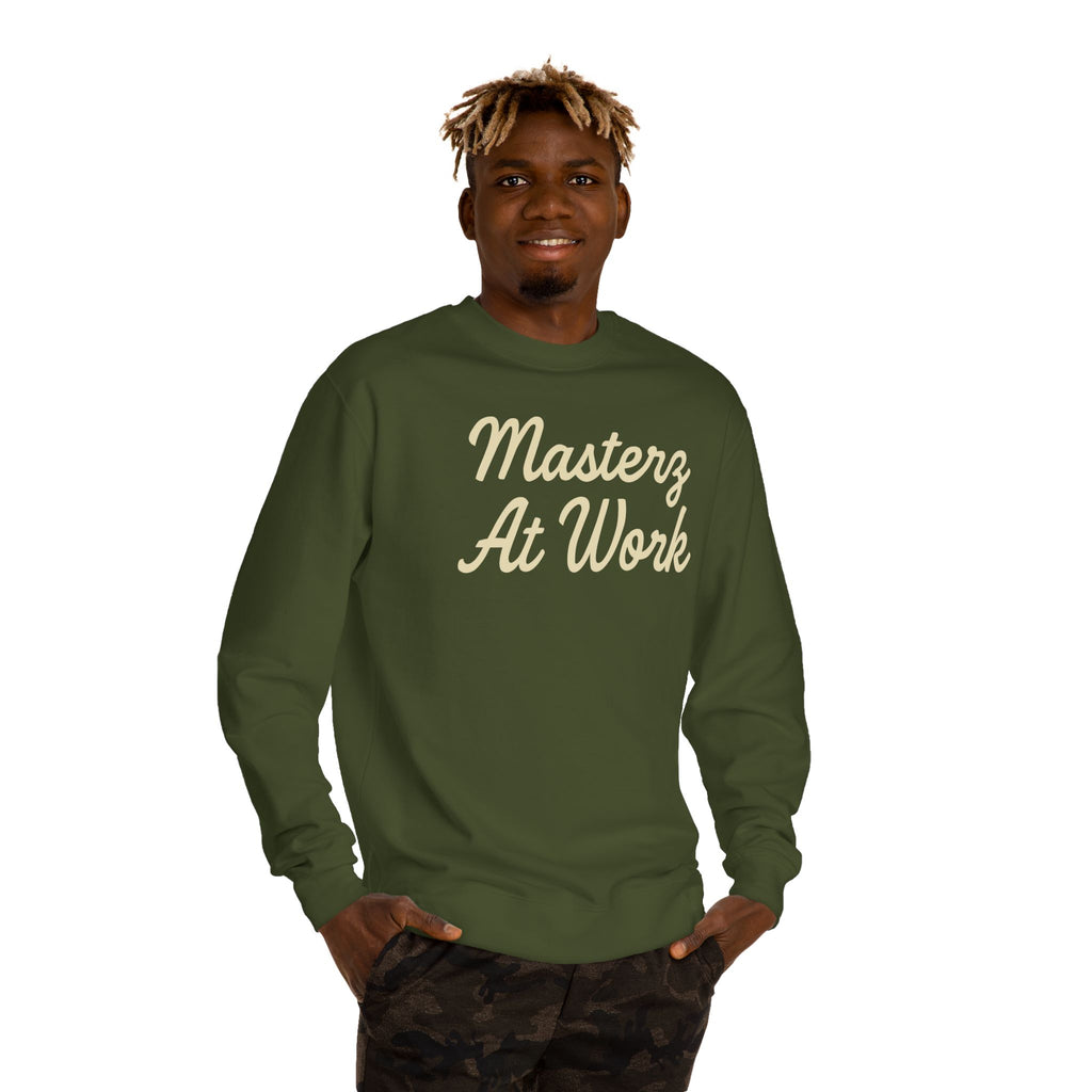 Practice Practice Practice! Crewneck Sweatshirt — "Masterz At Work" Motivational Musician Sweatshirt