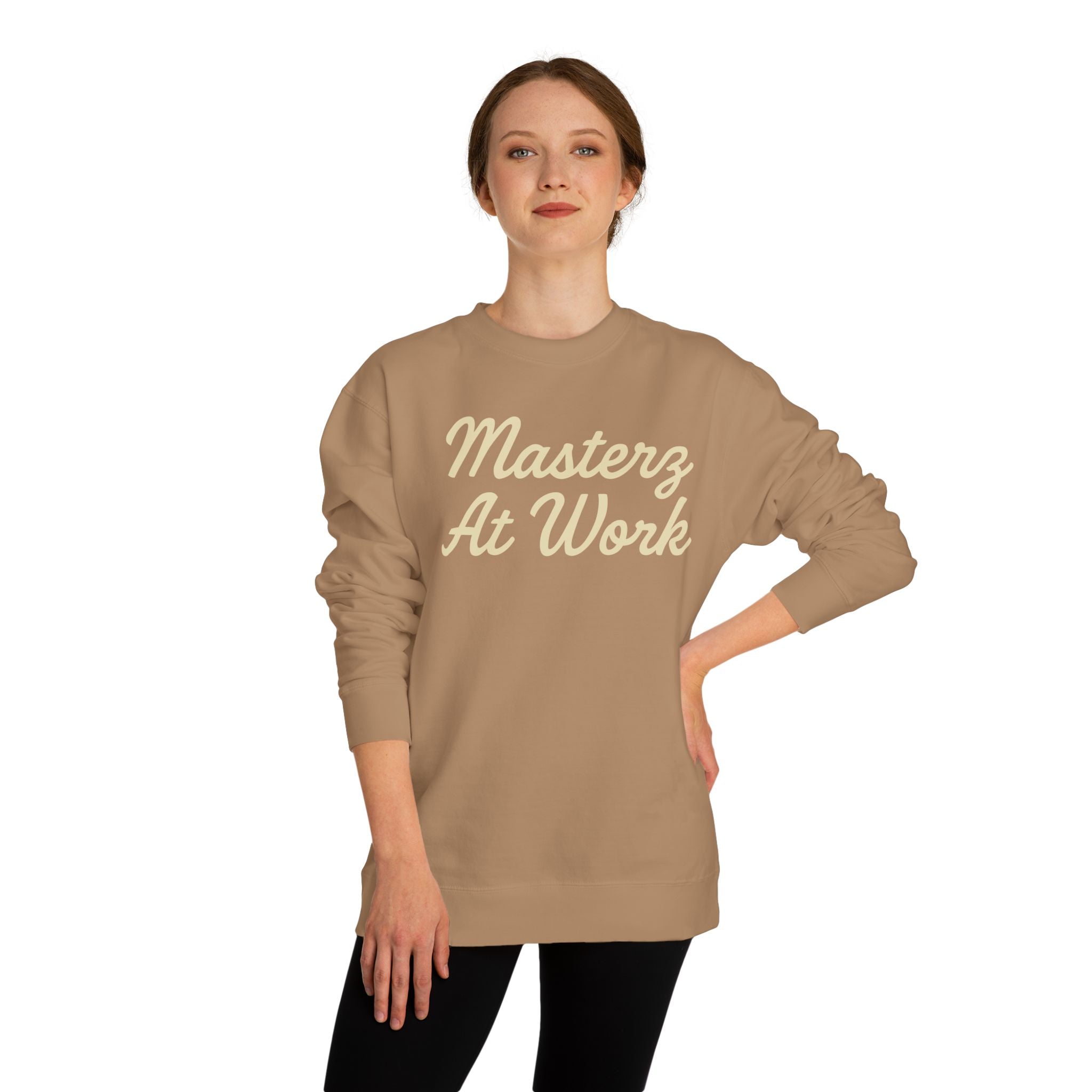 Practice Practice Practice! Crewneck Sweatshirt — "Masterz At Work" Motivational Musician Sweatshirt