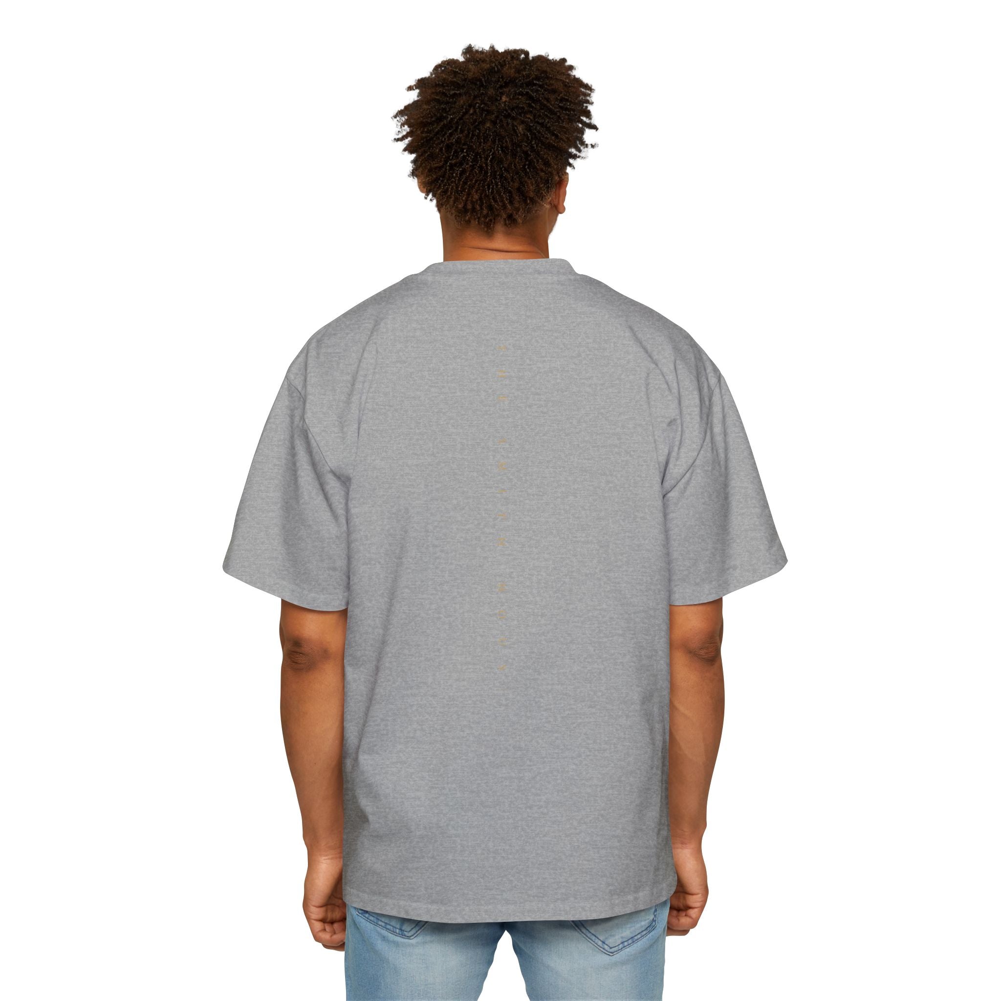 Men's Motivational Oversized Tee - Fall. Rise. Repeat. | Casual Streetwear, Gift for Him, Inspirational Shirt, Relaxed Fit Tee, [...]