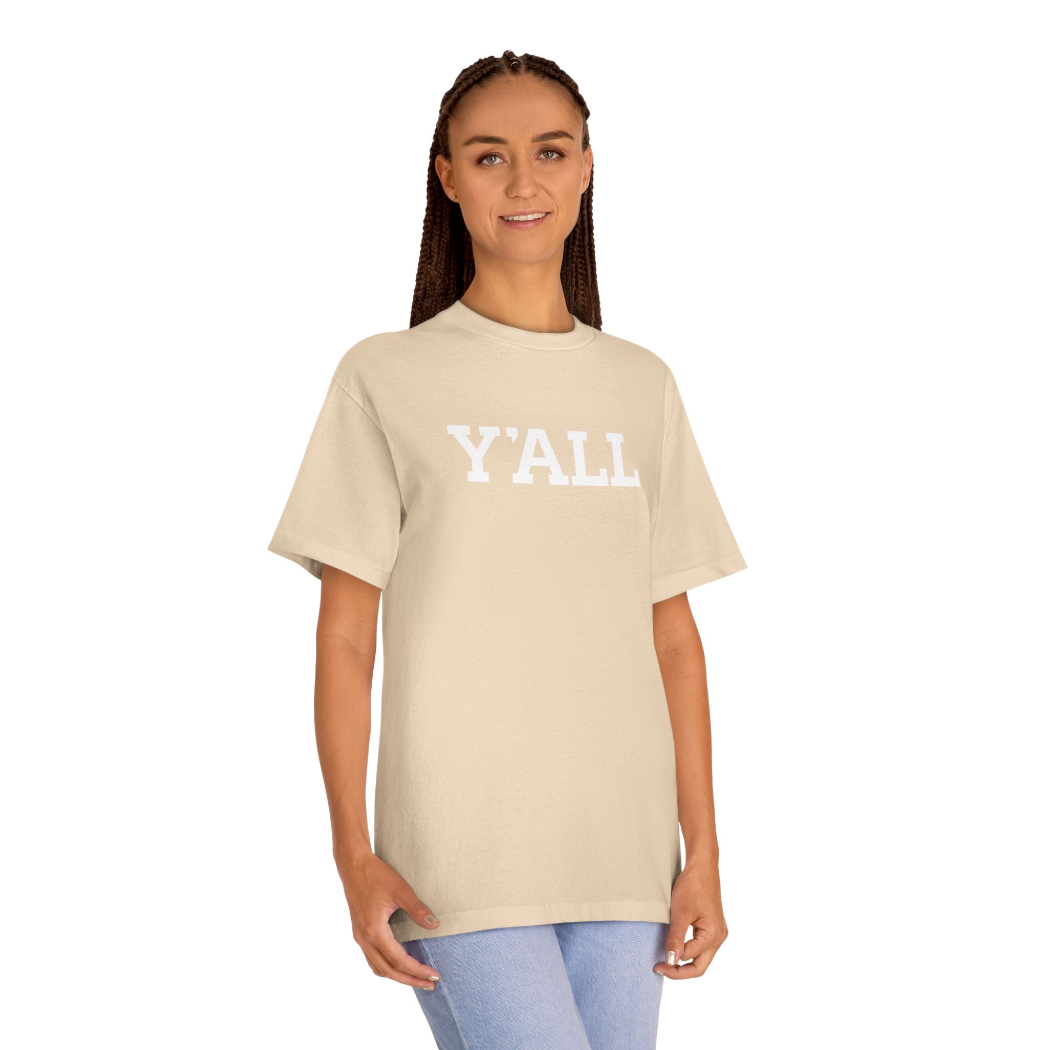 Classic White Tee — Minimal Micro Logo Cotton T-Shirt