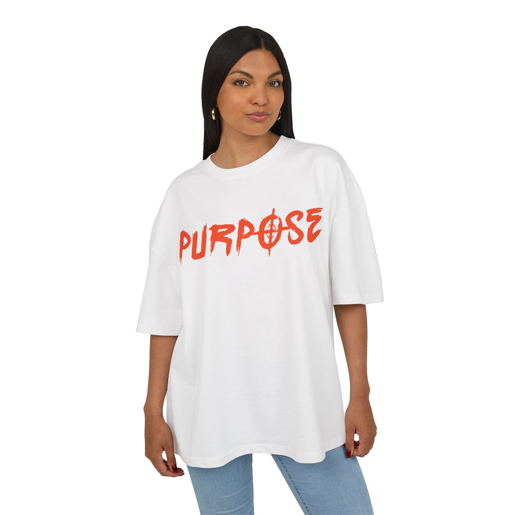 Purpose Graphic Unisex Heavy Cotton Tee - Streetwear Style for Daily Comfort