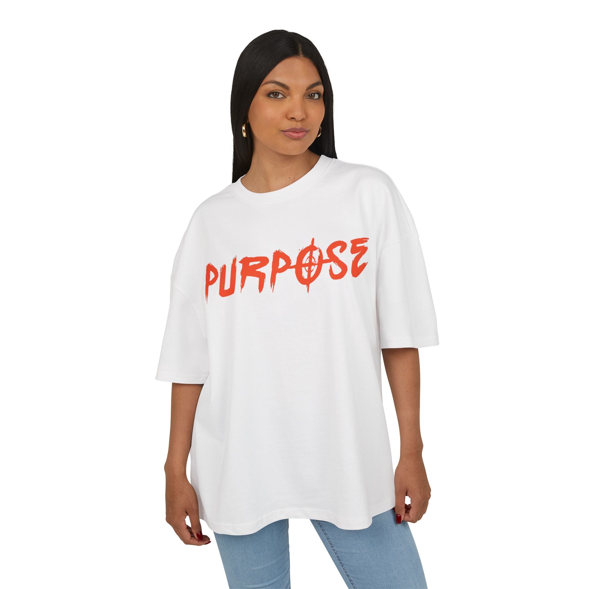 Purpose Graphic Unisex Heavy Cotton Tee - Streetwear Style for Daily Comfort