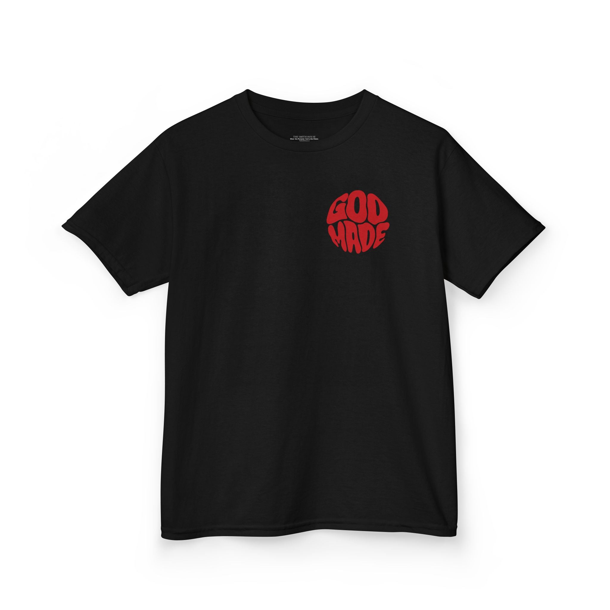 Kids Graphic Tee - 'God Made' Design, Perfect for Birthdays, Family Events, Everyday Wear, Unisex, Playful Style
