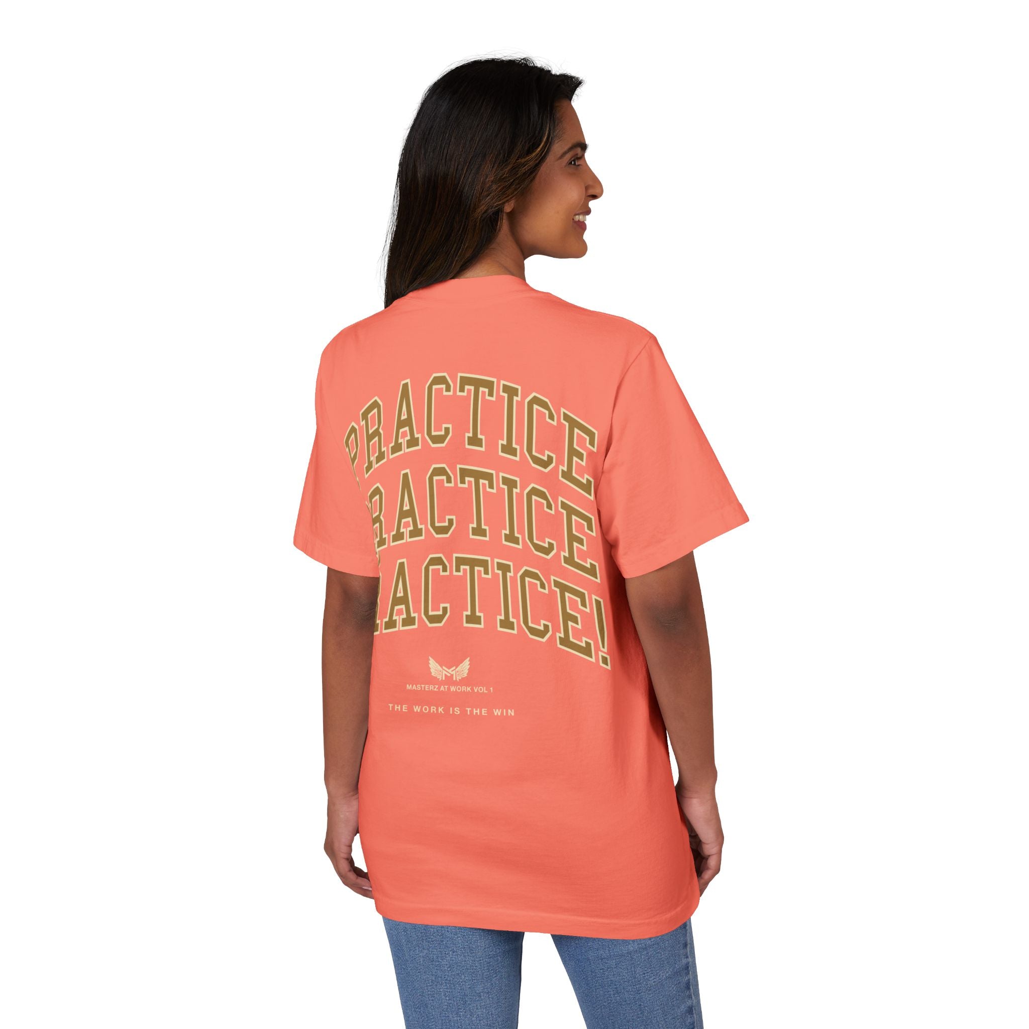 Unisex Garment-Dyed Drop-Shoulder T-Shirt
