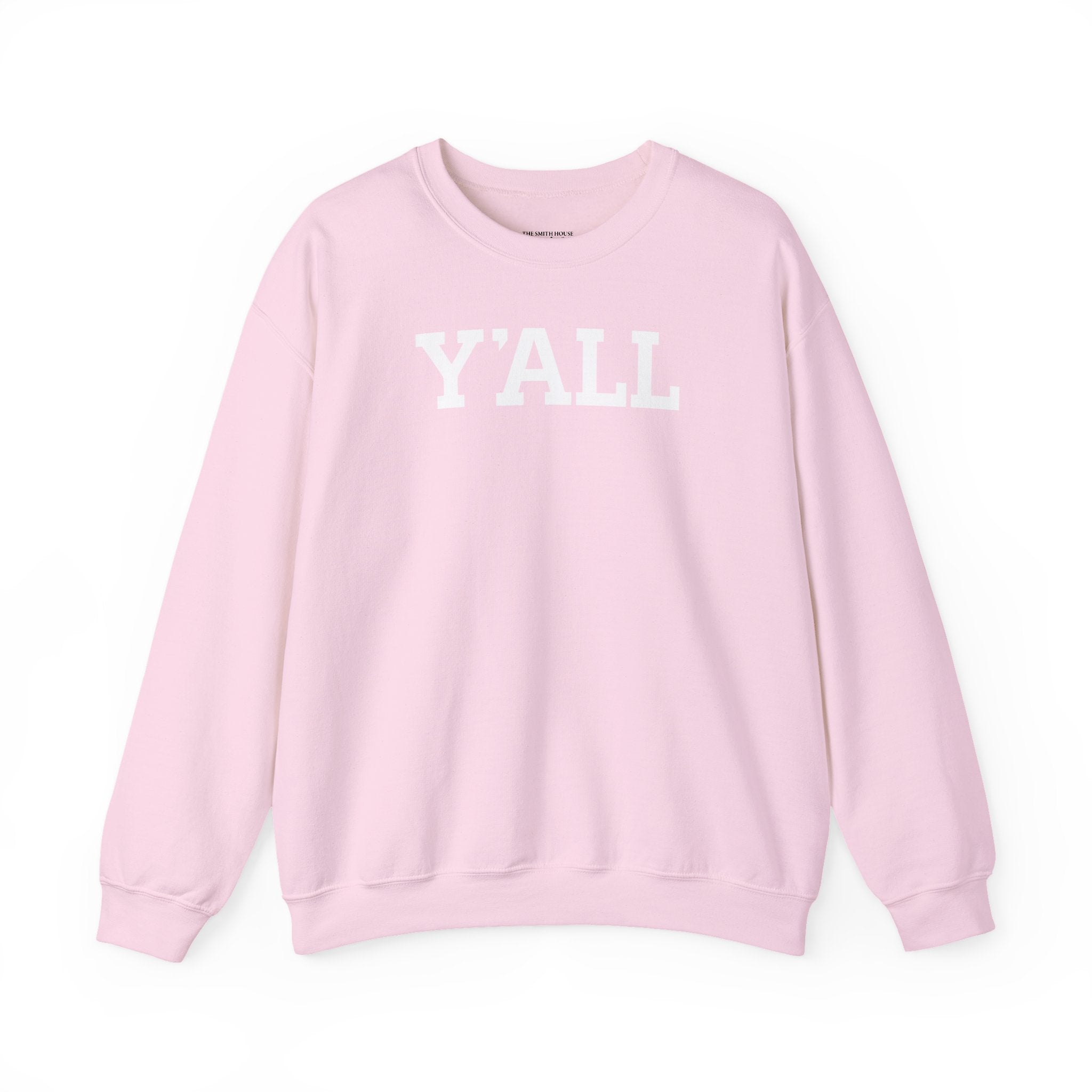 Y'ALL Crewneck Sweatshirt - Cozy Southern Collegiate Pullover