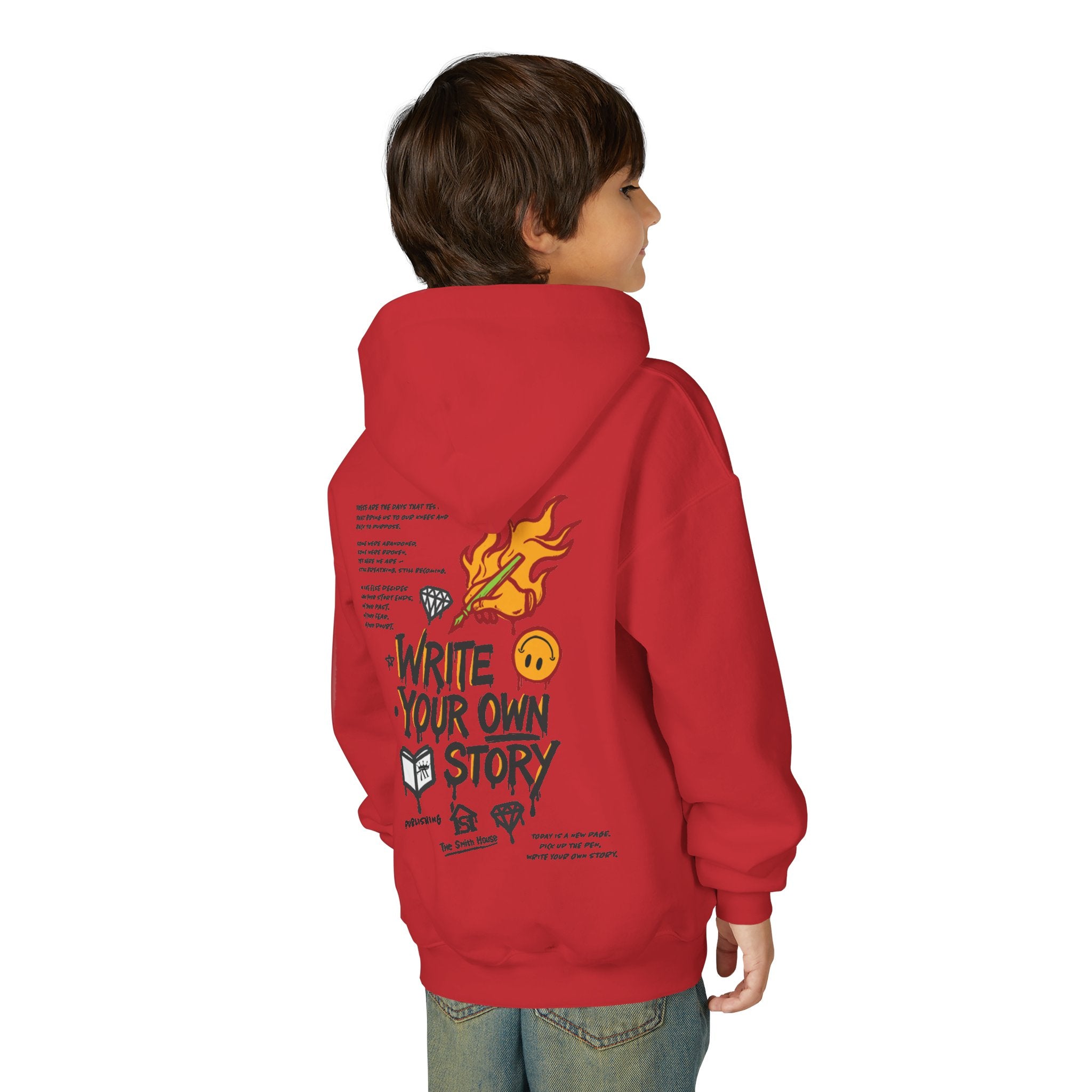 Youth Heavy Blend Hooded Sweatshirt