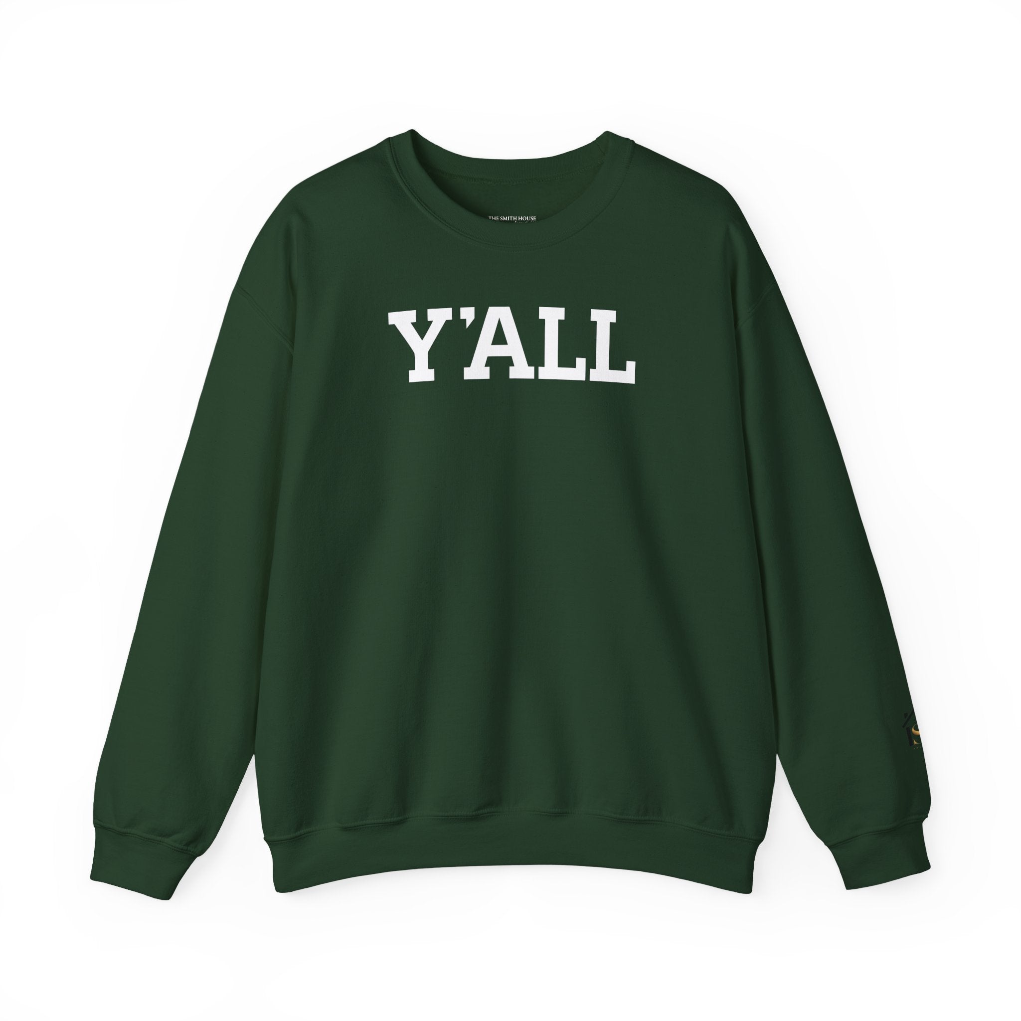 Y'ALL Crewneck Sweatshirt - Cozy Southern Collegiate Pullover