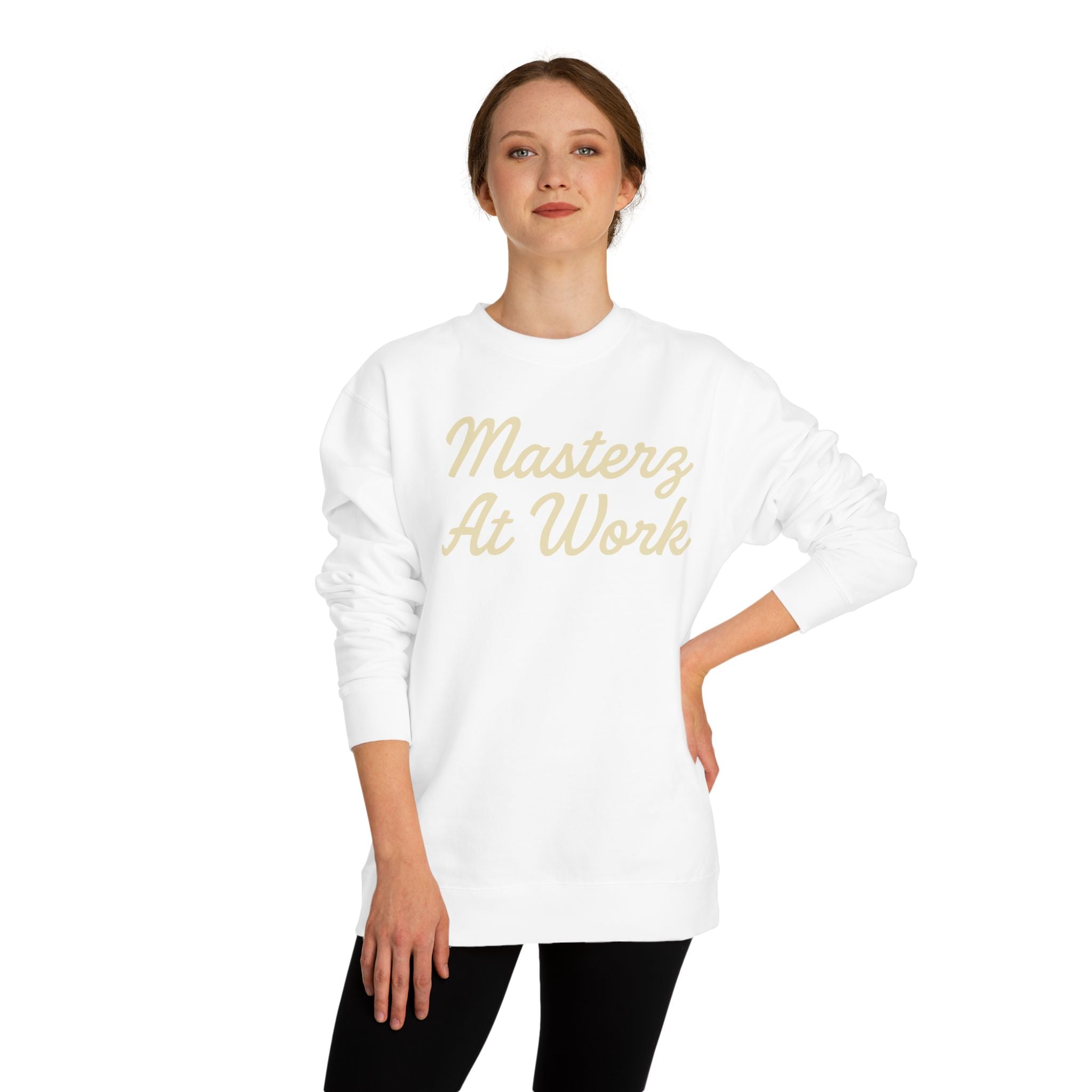 Practice Practice Practice! Crewneck Sweatshirt — "Masterz At Work" Motivational Musician Sweatshirt