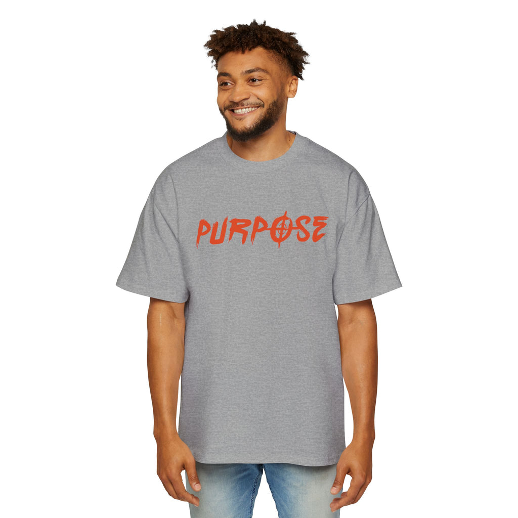 Graphic Tee — “Purpose” Front & Triple Threat Movie Poster Back