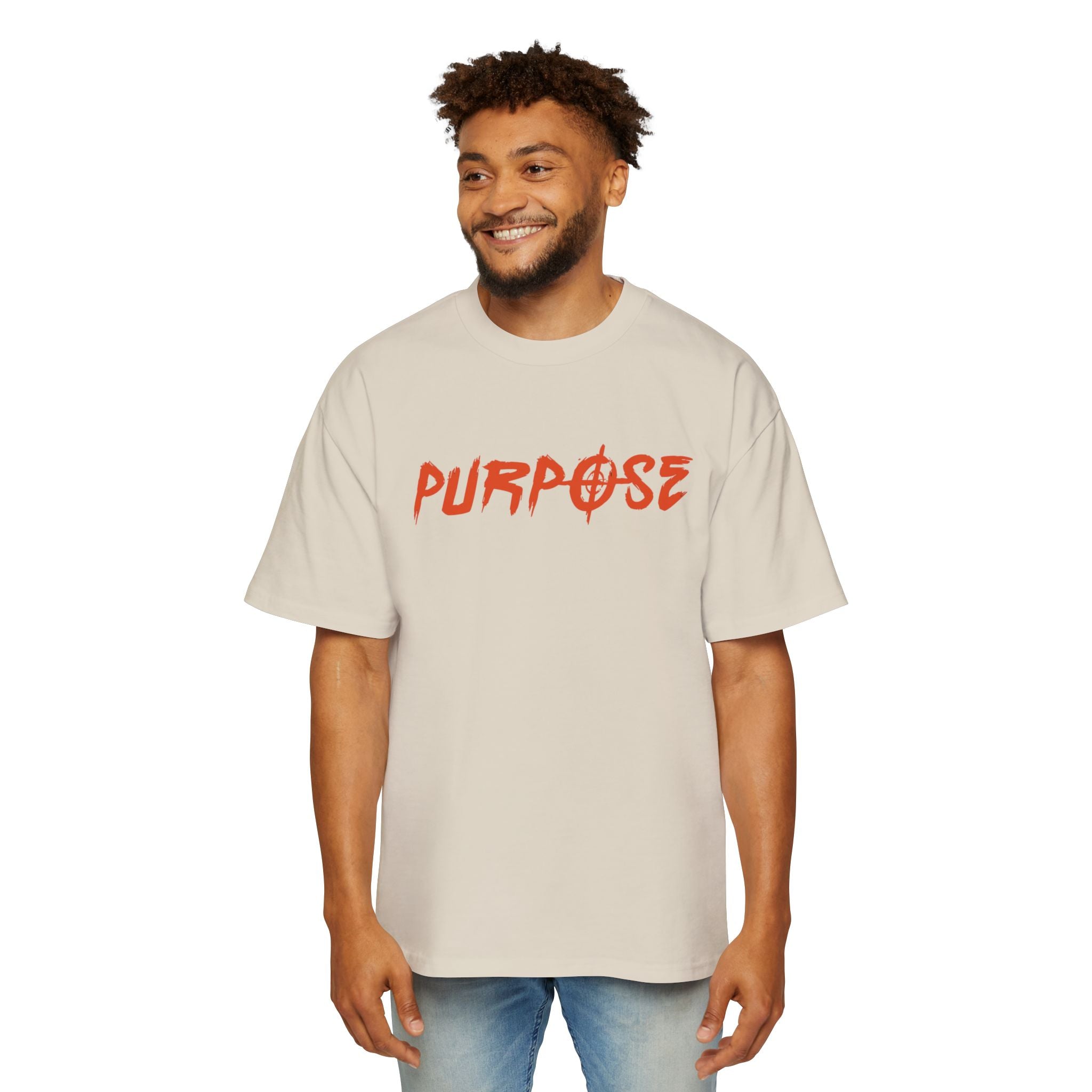 Graphic Tee — “Purpose” Front & Triple Threat Movie Poster Back