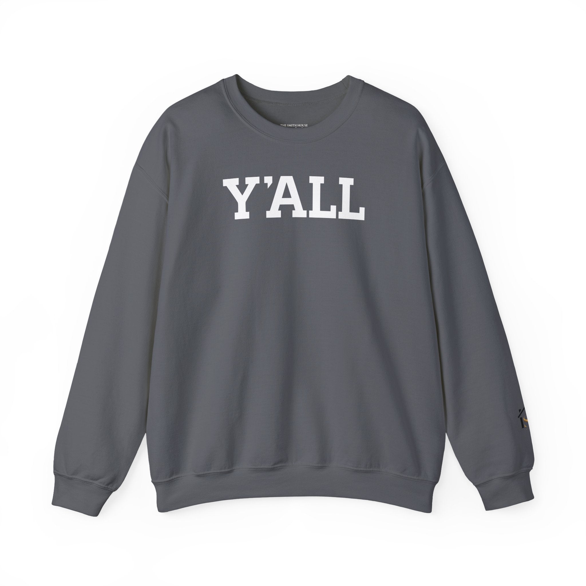 Y'ALL Crewneck Sweatshirt - Cozy Southern Collegiate Pullover