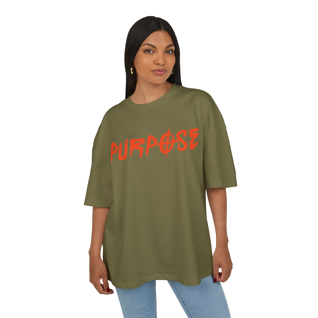 Purpose Graphic Unisex Heavy Cotton Tee - Streetwear Style for Daily Comfort