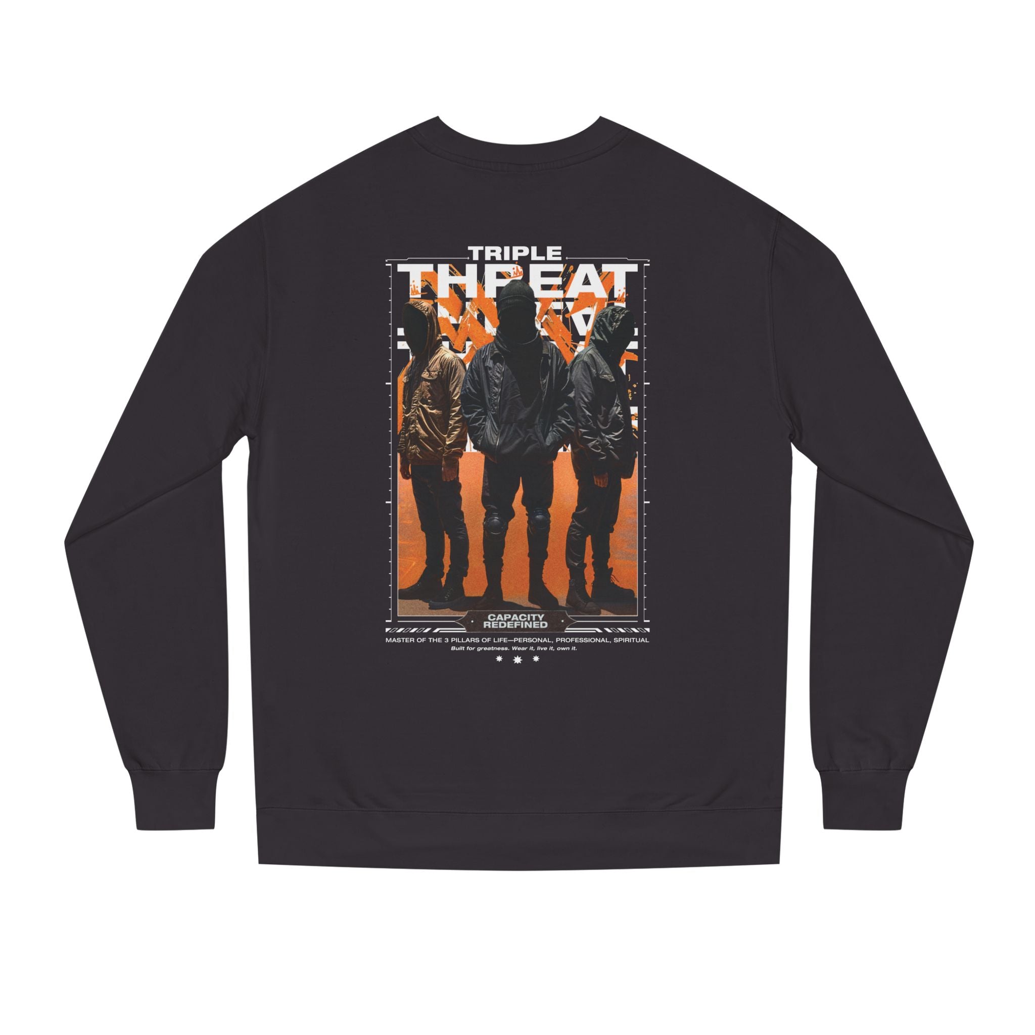 Urban Graphic Sweatshirt - Triple Threat Design