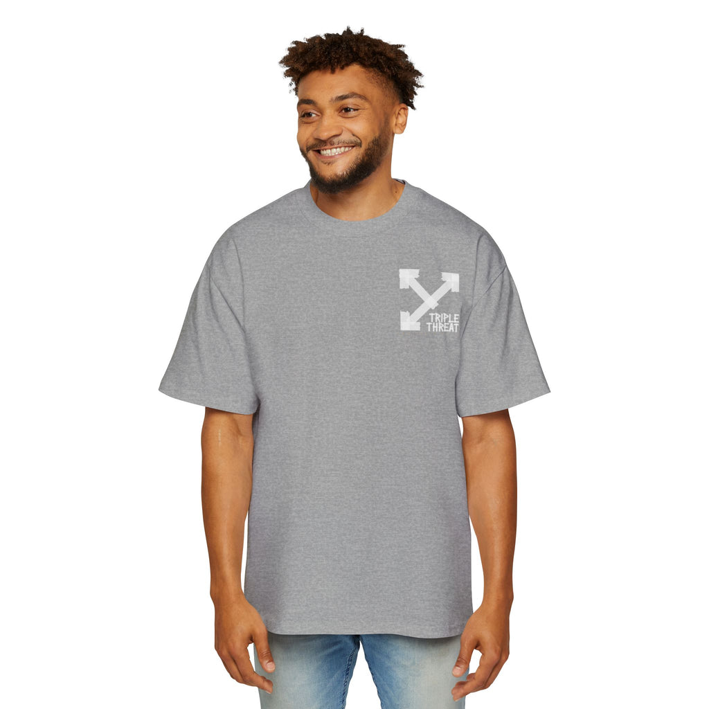 Men's Heavy Oversized Tee - Casual Graphic Tee, Streetwear Style Shirt, Trendy Everyday Wear, Gift for Him, Cool Summer Tee