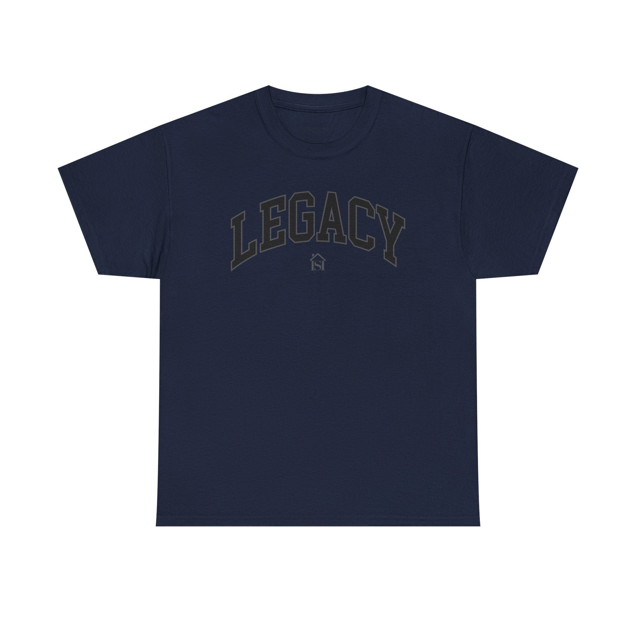 Legacy Graphic Tee — "Legacy" Arch Print Inspirational Cotton Shirt