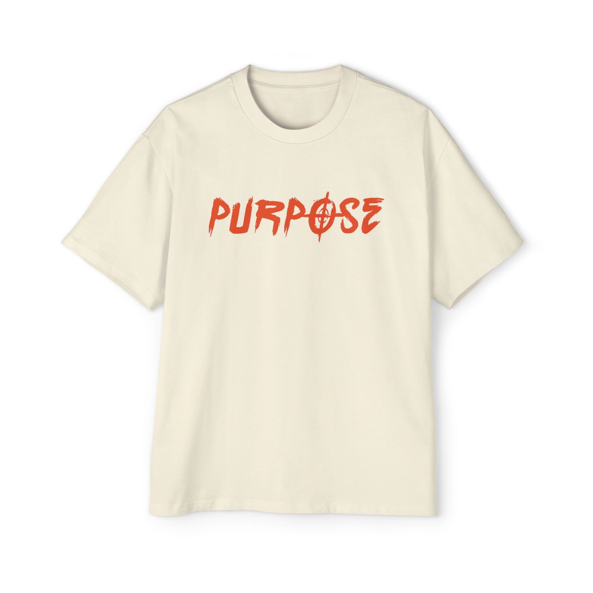 Graphic Tee — “Purpose” Front & Triple Threat Movie Poster Back