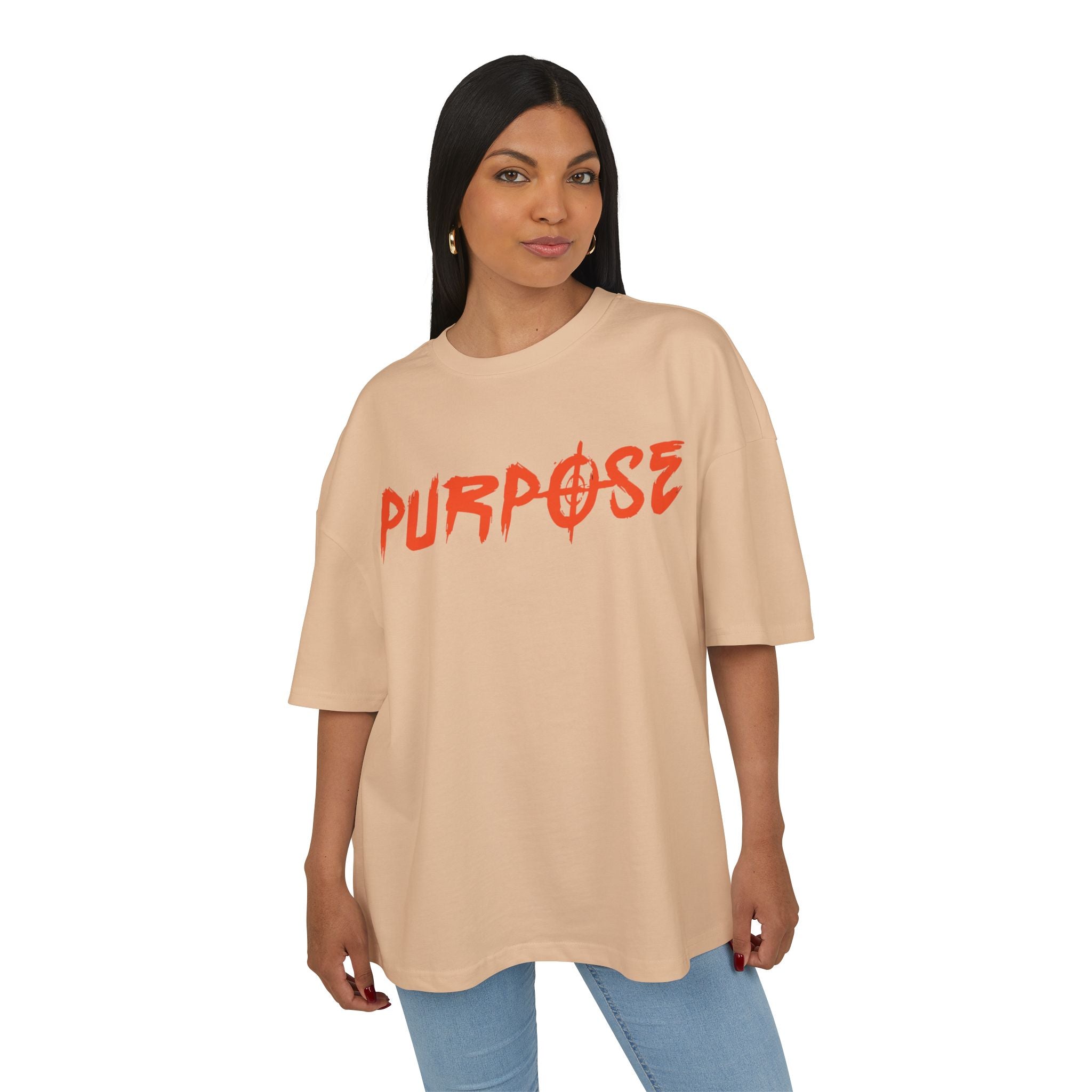 Purpose Graphic Unisex Heavy Cotton Tee - Streetwear Style for Daily Comfort