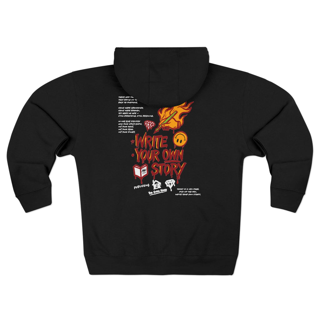 Inspirational Zip Hoodie - Write Your Own Story