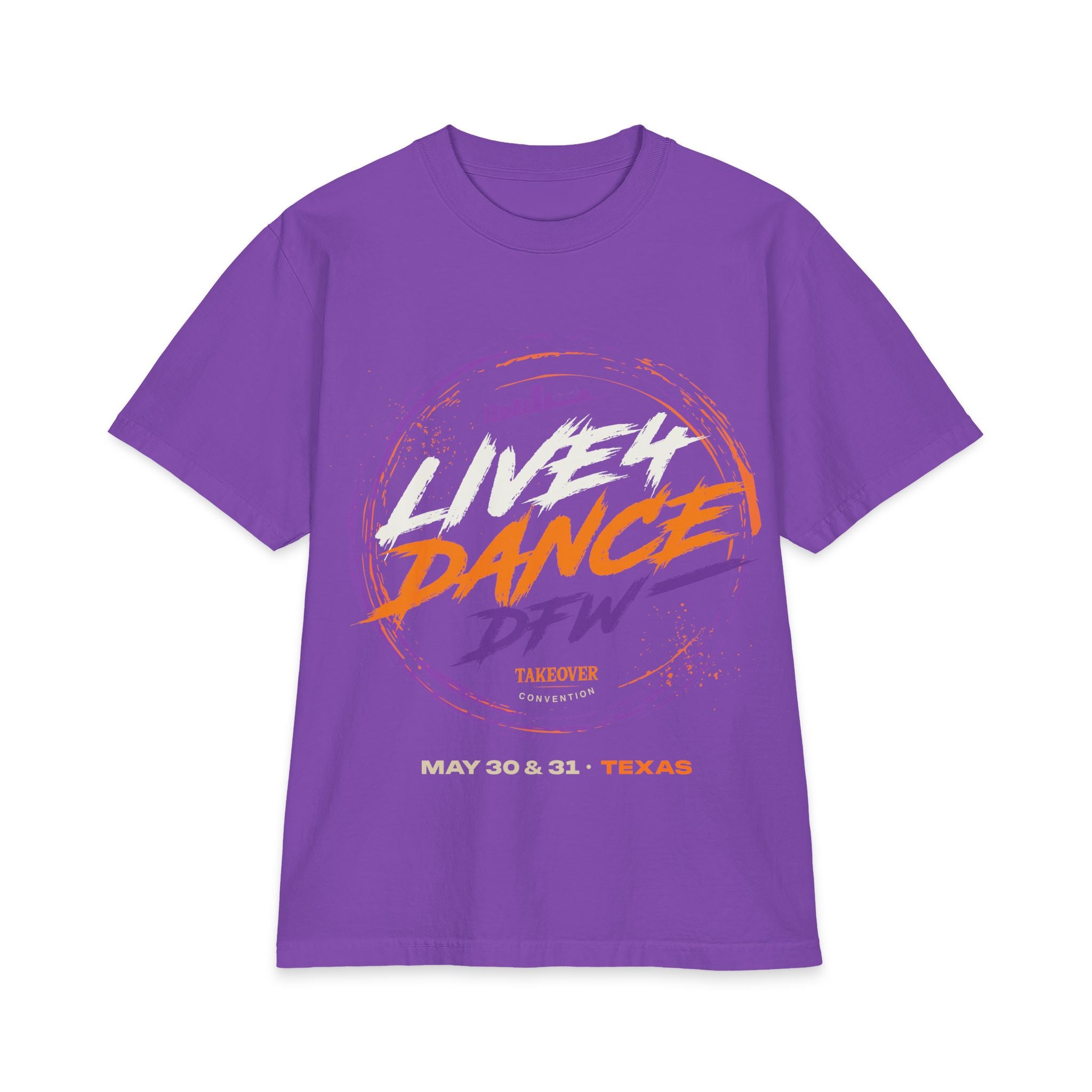 Live 4 Dance DFW Takeover T-Shirt — Live4LoveCharities Dance Convention Shirt