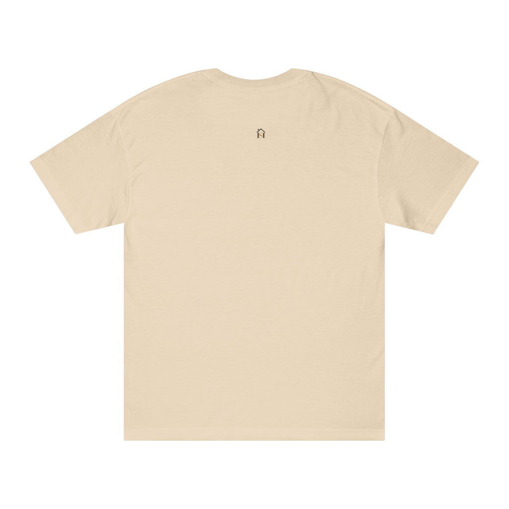 Classic White Tee — Minimal Micro Logo Cotton T-Shirt