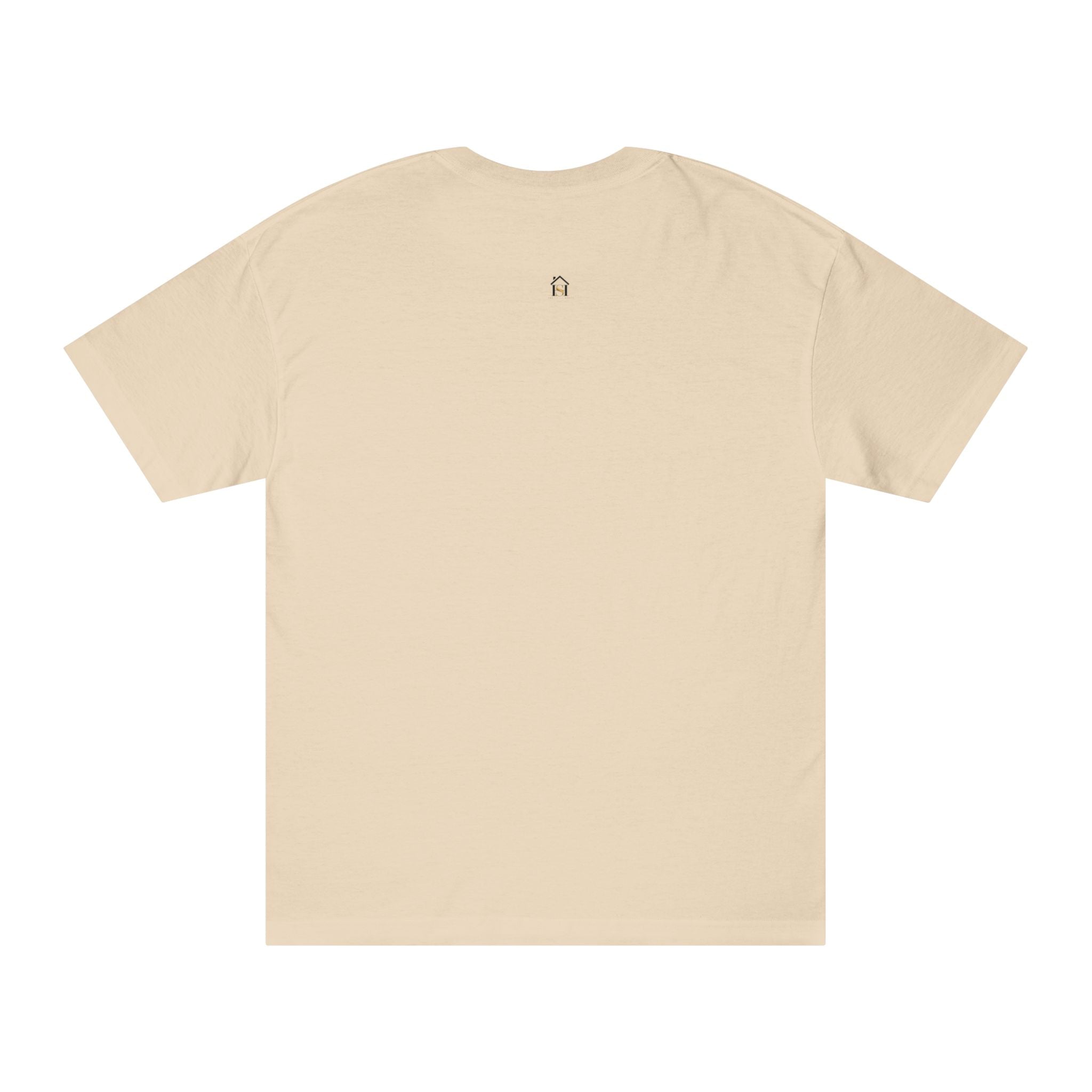 Classic White Tee — Minimal Micro Logo Cotton T-Shirt