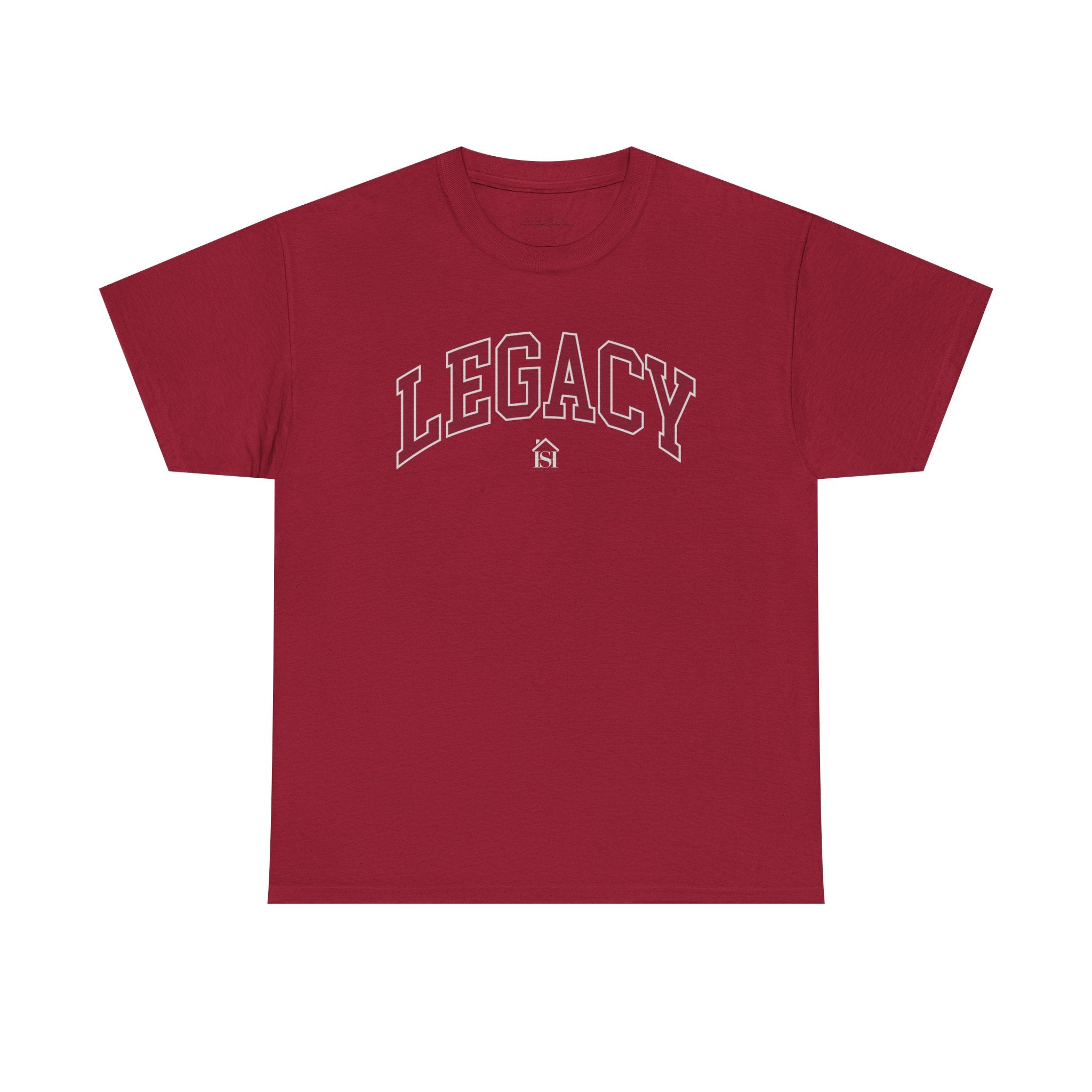 Legacy Graphic Tee — "Legacy" Arch Print Inspirational Cotton Shirt