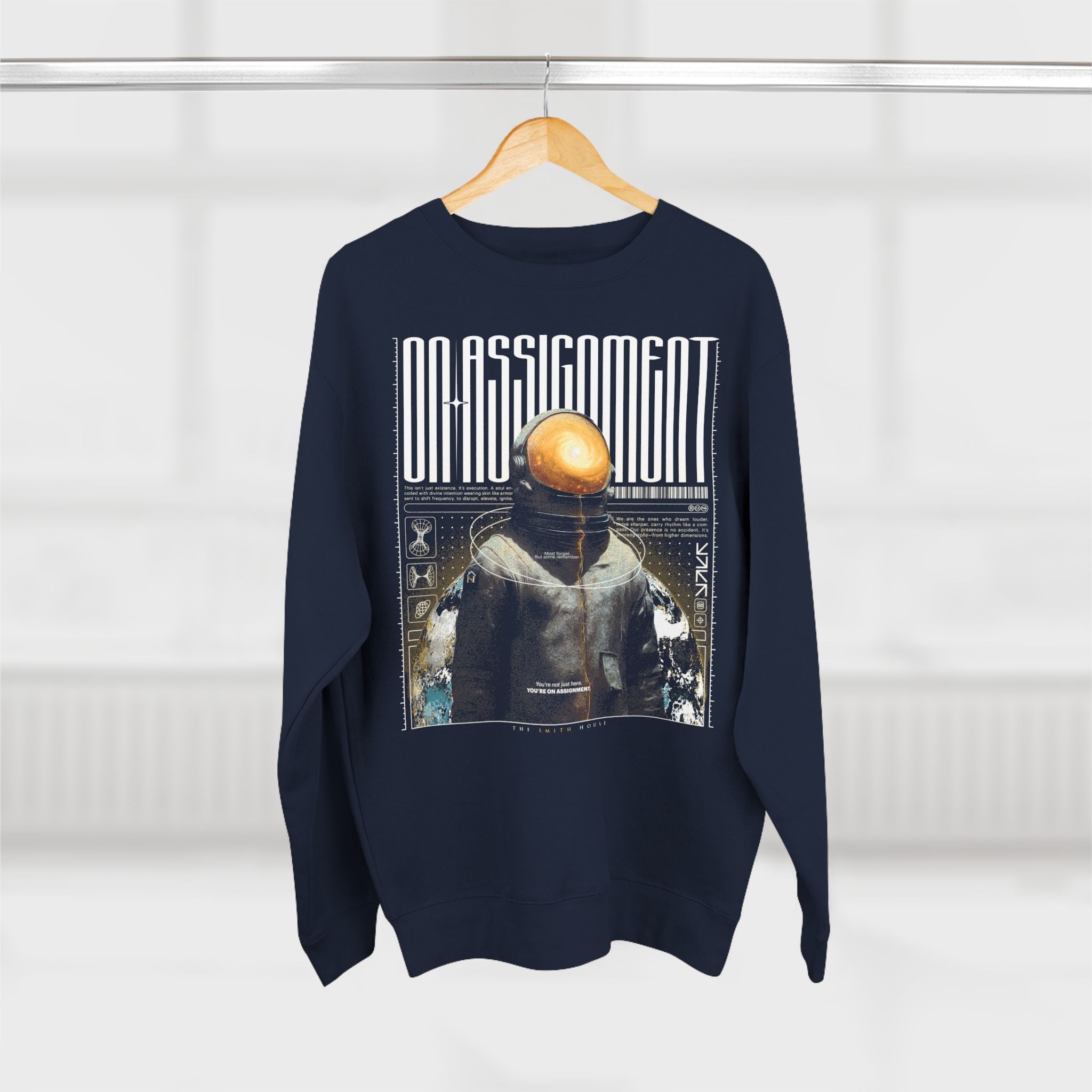 Futuristic Graphic Unisex Crewneck Sweatshirt - Cozy Streetwear, Gift for Tech Lovers, Statement Piece, Perfect for Casual Outings, [...]