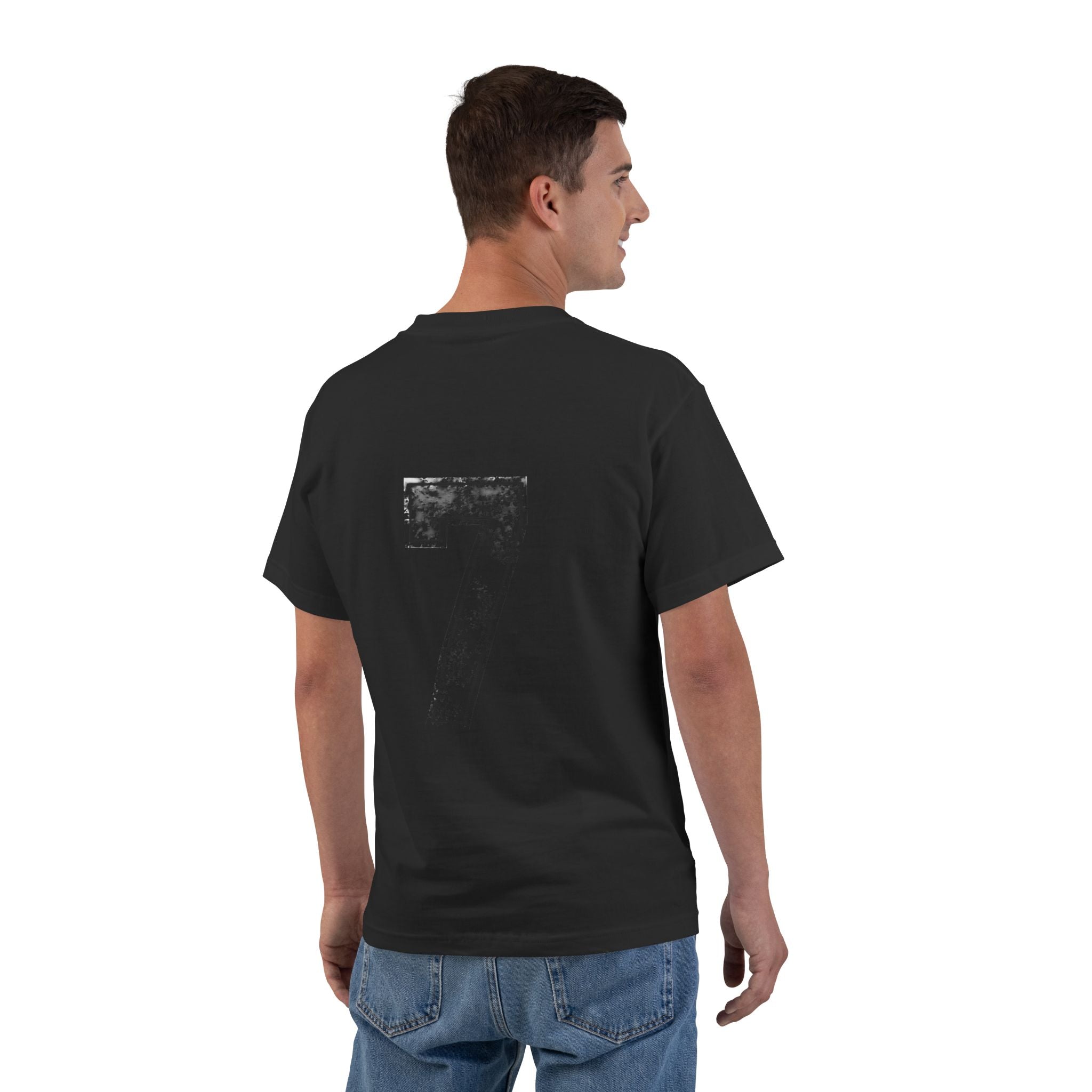 Casual Vintage Graphic T-Shirt - '7 University' Design