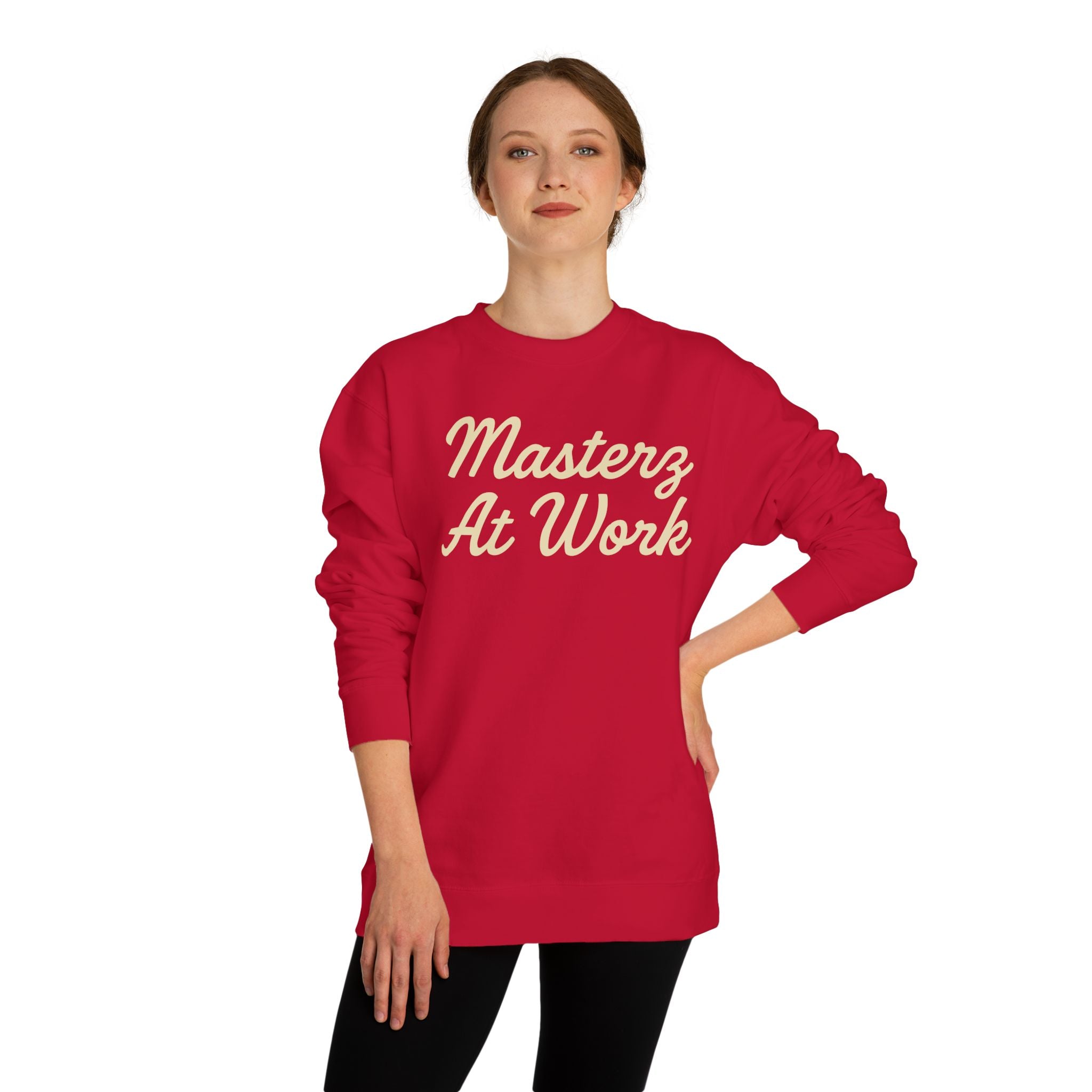 Practice Practice Practice! Crewneck Sweatshirt — "Masterz At Work" Motivational Musician Sweatshirt
