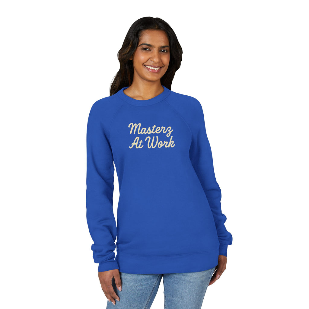 Masterz At Work Raglan Sweatshirt – "Practice Practice Practice" Back Graphic