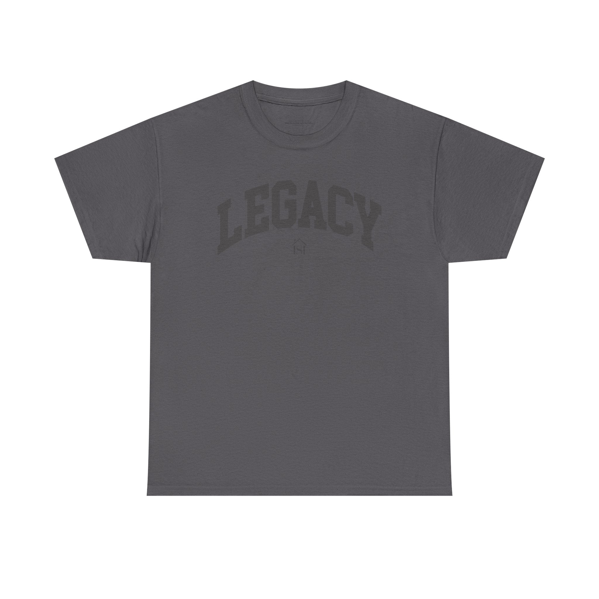Legacy Graphic Tee — "Legacy" Arch Print Inspirational Cotton Shirt