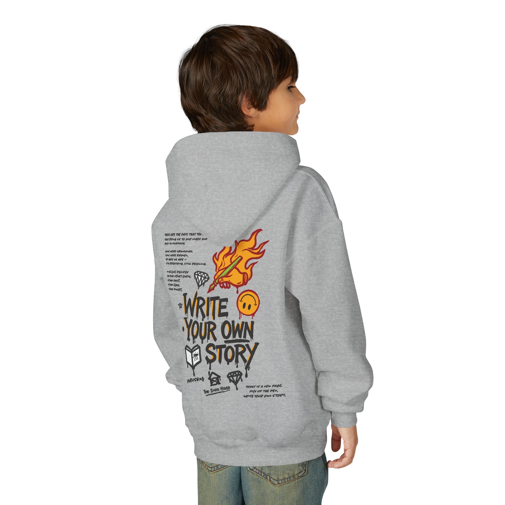 Youth Heavy Blend Hooded Sweatshirt