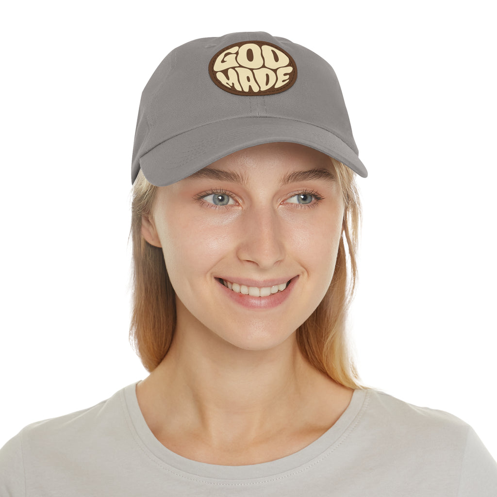 God Made Leather Patch Dad Hat, Casual Cap for Everyday Wear, Perfect Gift for Dads and Nature Lovers, Summer Accessory, Adjustable [...]